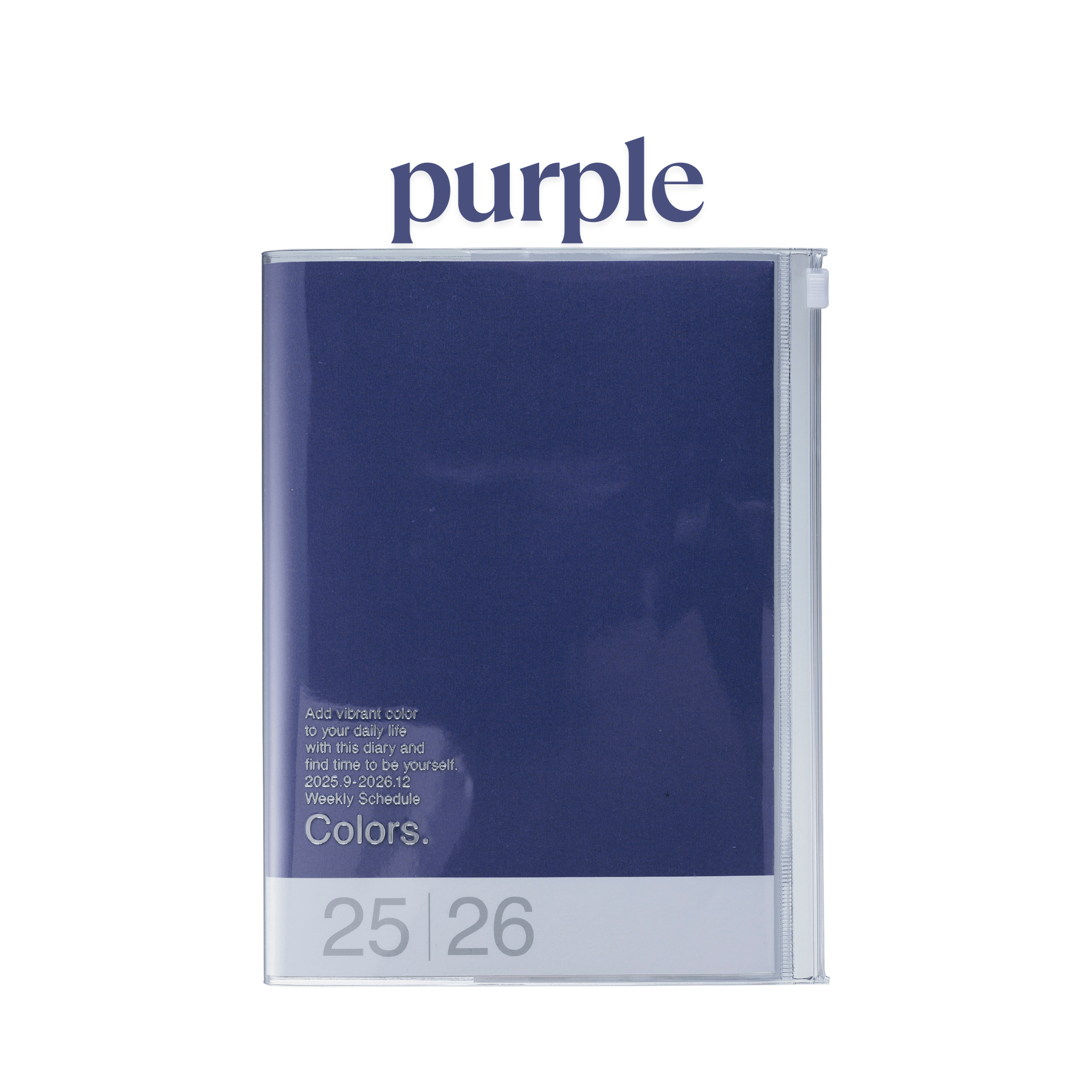 Mark's Tokyo Agenda PURPLE Agenda Diary 2025-2026 Mark's Tokyo - COLORS