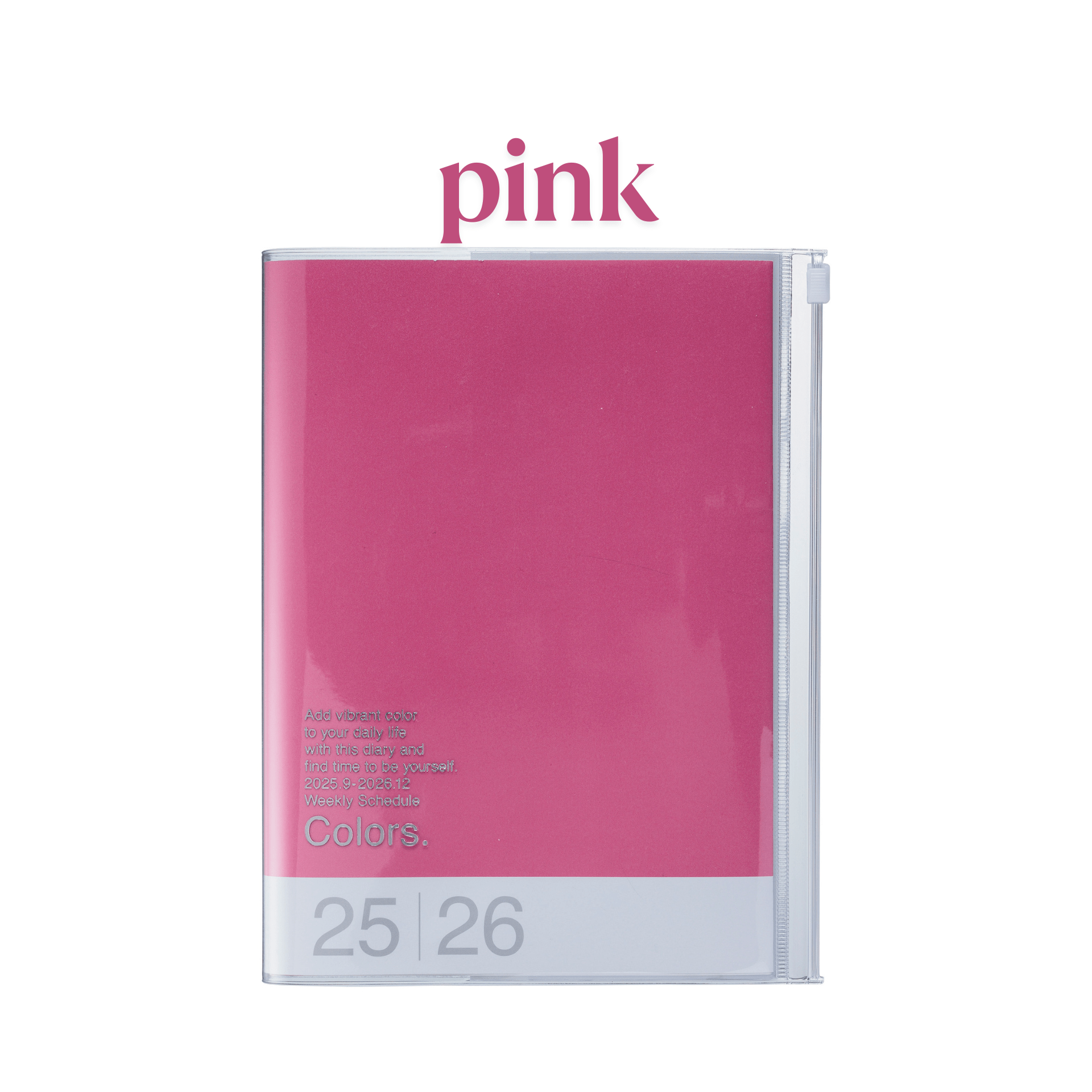 Mark's Tokyo Agenda PINK Agenda Diary 2025-2026 Mark's Tokyo - COLORS