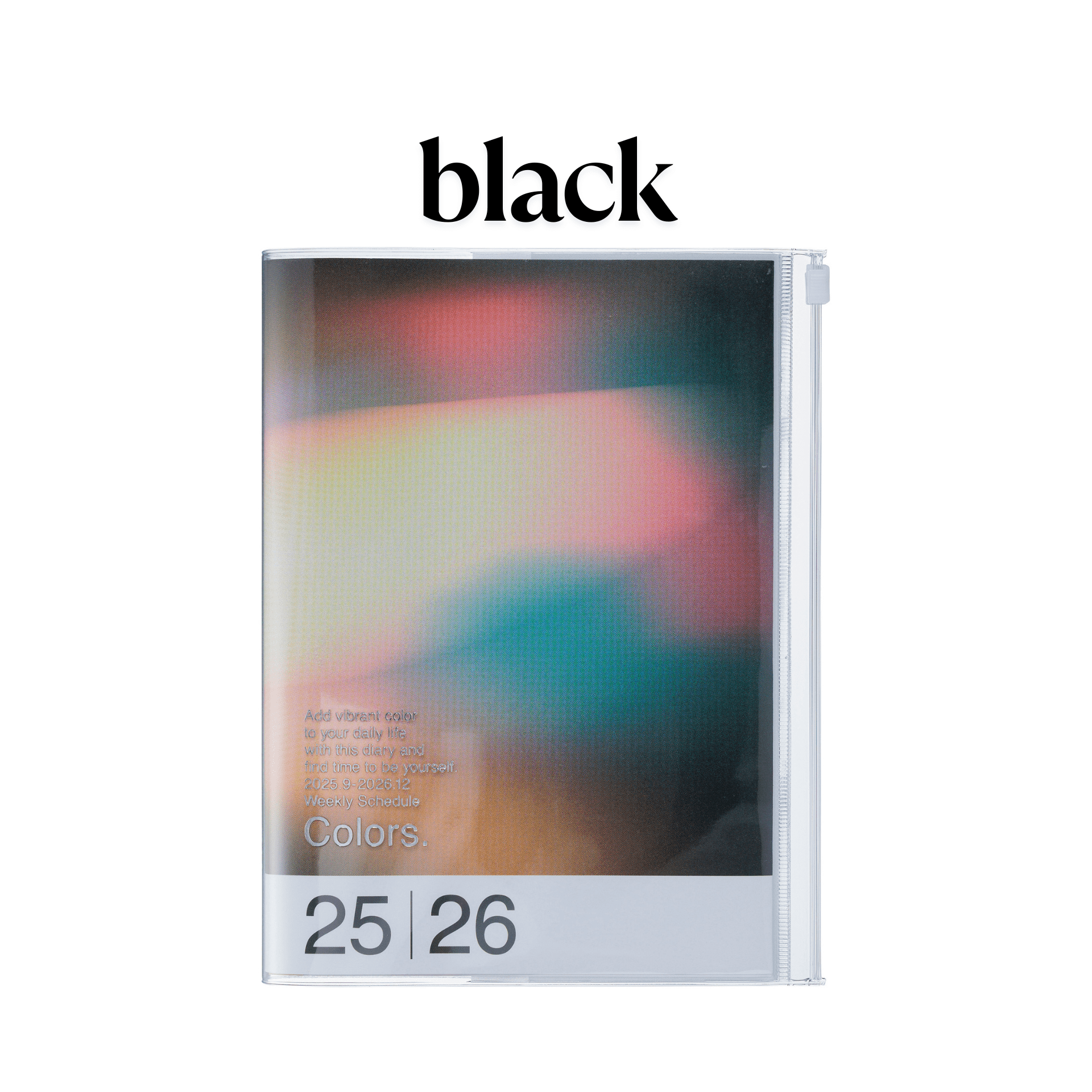 Mark's Tokyo Agenda BLACK Agenda Diary 2025-2026 Mark's Tokyo - GRADIENT