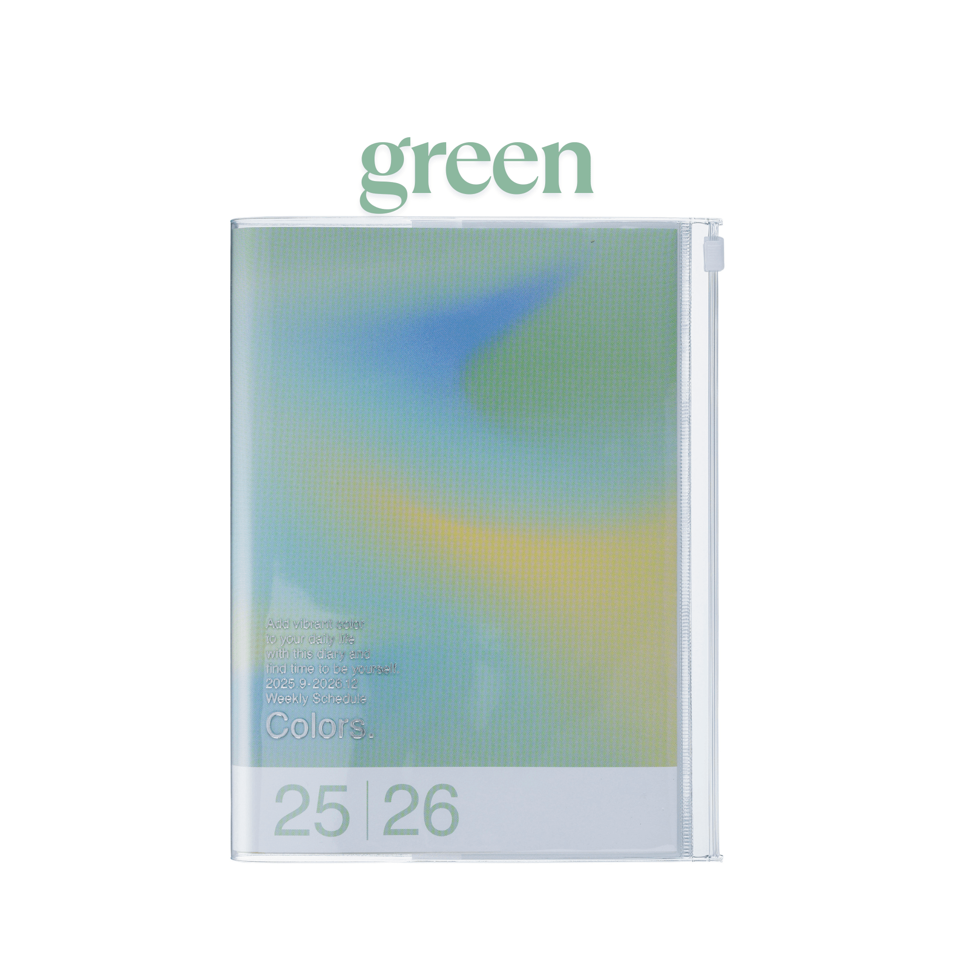 Mark's Tokyo Agenda GREEN Agenda Diary 2025-2026 Mark's Tokyo - GRADIENT