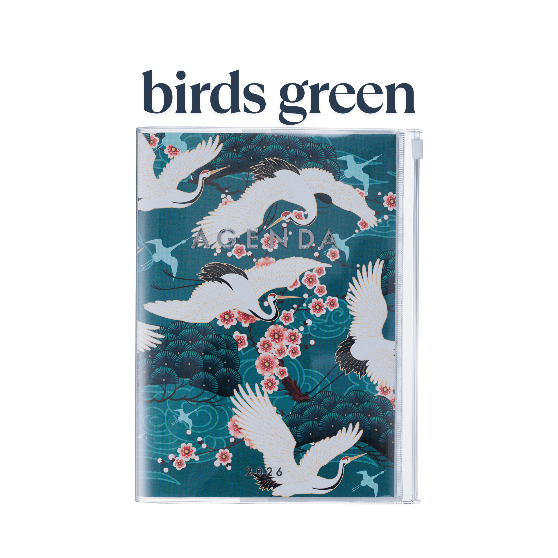 Mark's Tokyo Agenda BIRDS GREEN Agenda Diary 2025-2026 Mark's Tokyo - JAPAN