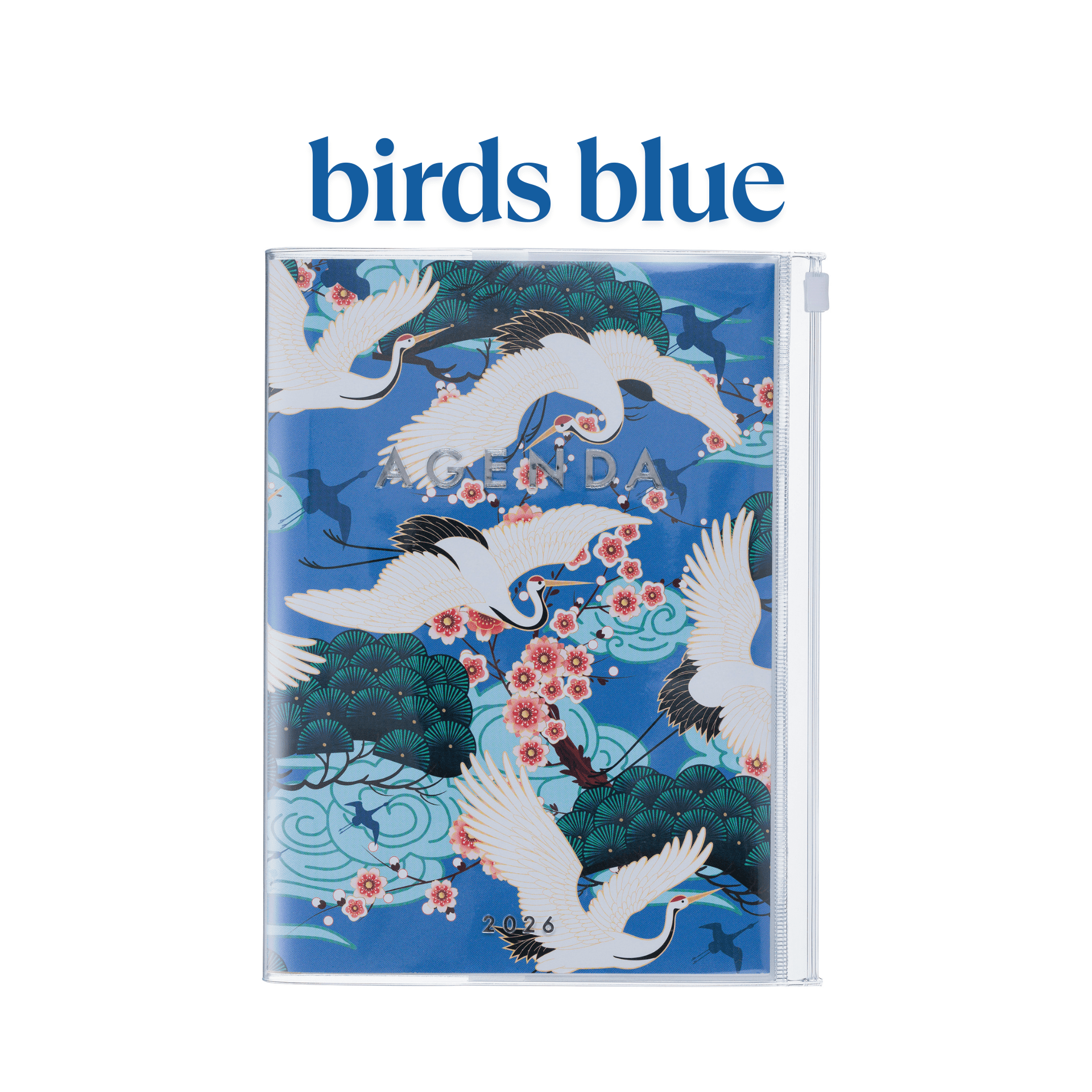 Mark's Tokyo Agenda BIRDS BLUE Agenda Diary 2025-2026 Mark's Tokyo - JAPAN