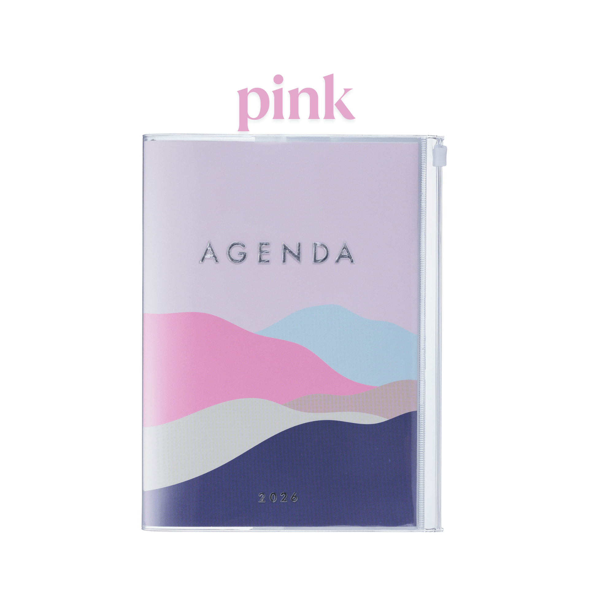 Mark's Tokyo Agenda PINK Agenda Diary 2025-2026 Mark's Tokyo - MOUNTAINS