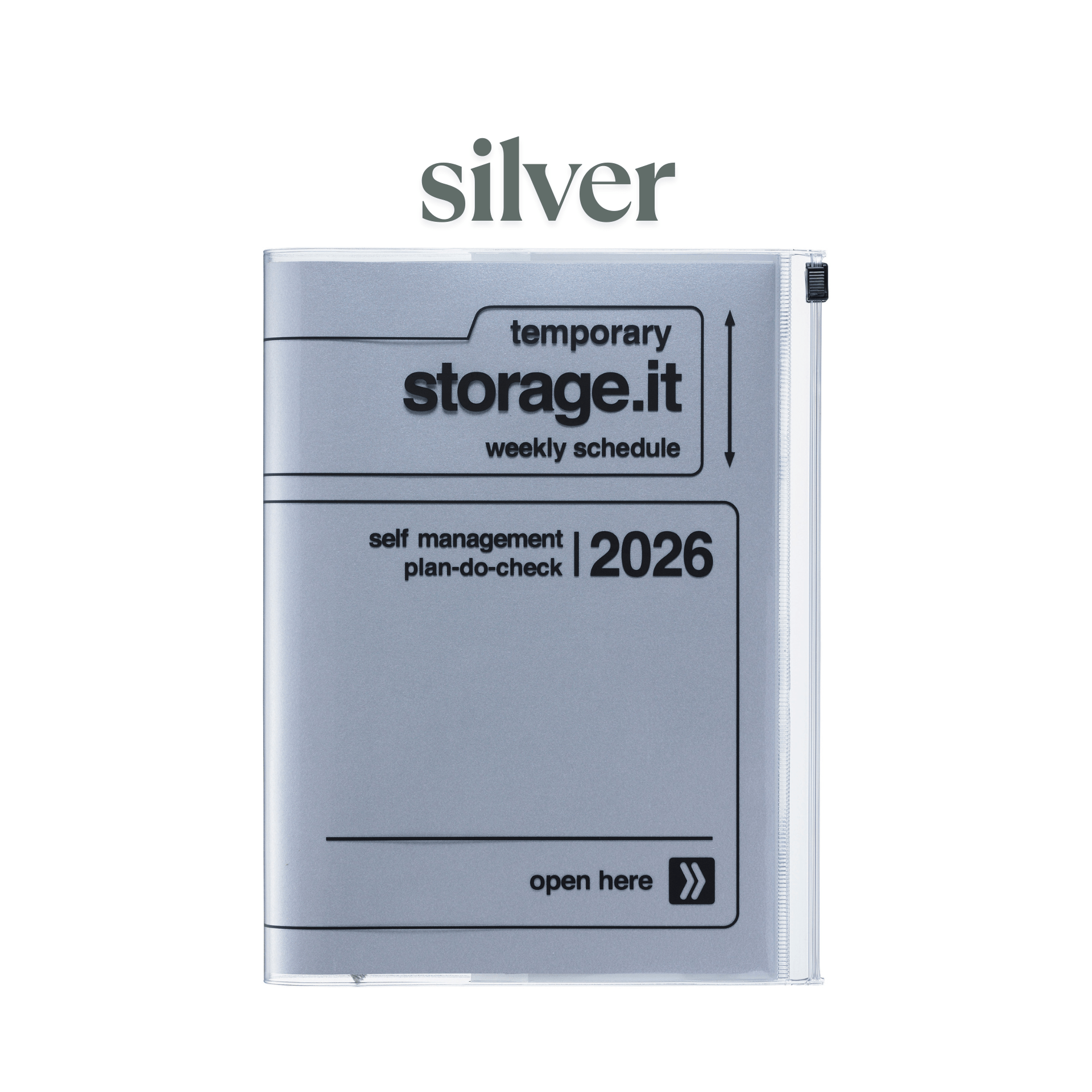 Mark's Tokyo Agenda SILVER Agenda Diary 2025-2026 Mark's Tokyo - STORAGE