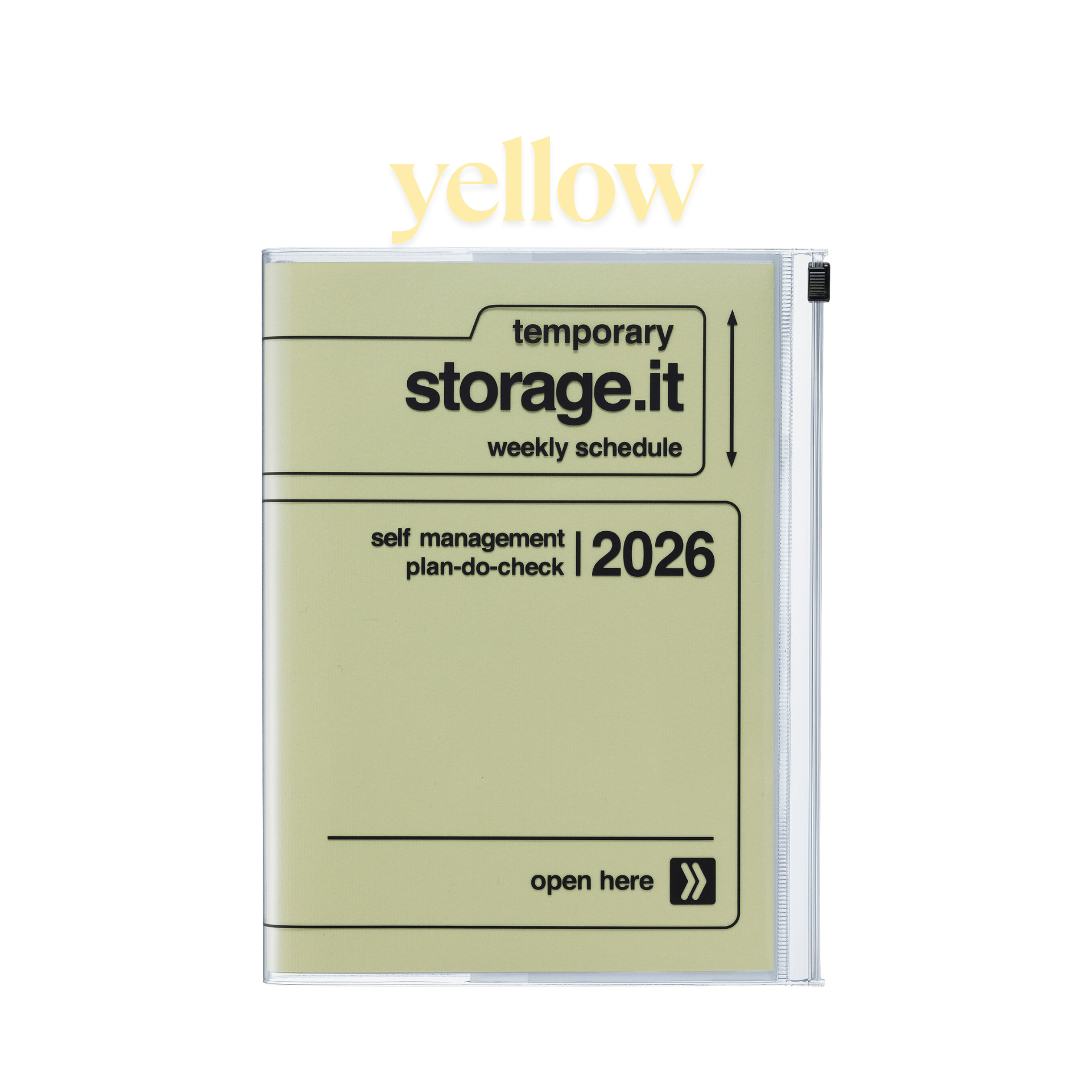 Mark's Tokyo Agenda YELLOW Agenda Diary 2025-2026 Mark's Tokyo - STORAGE