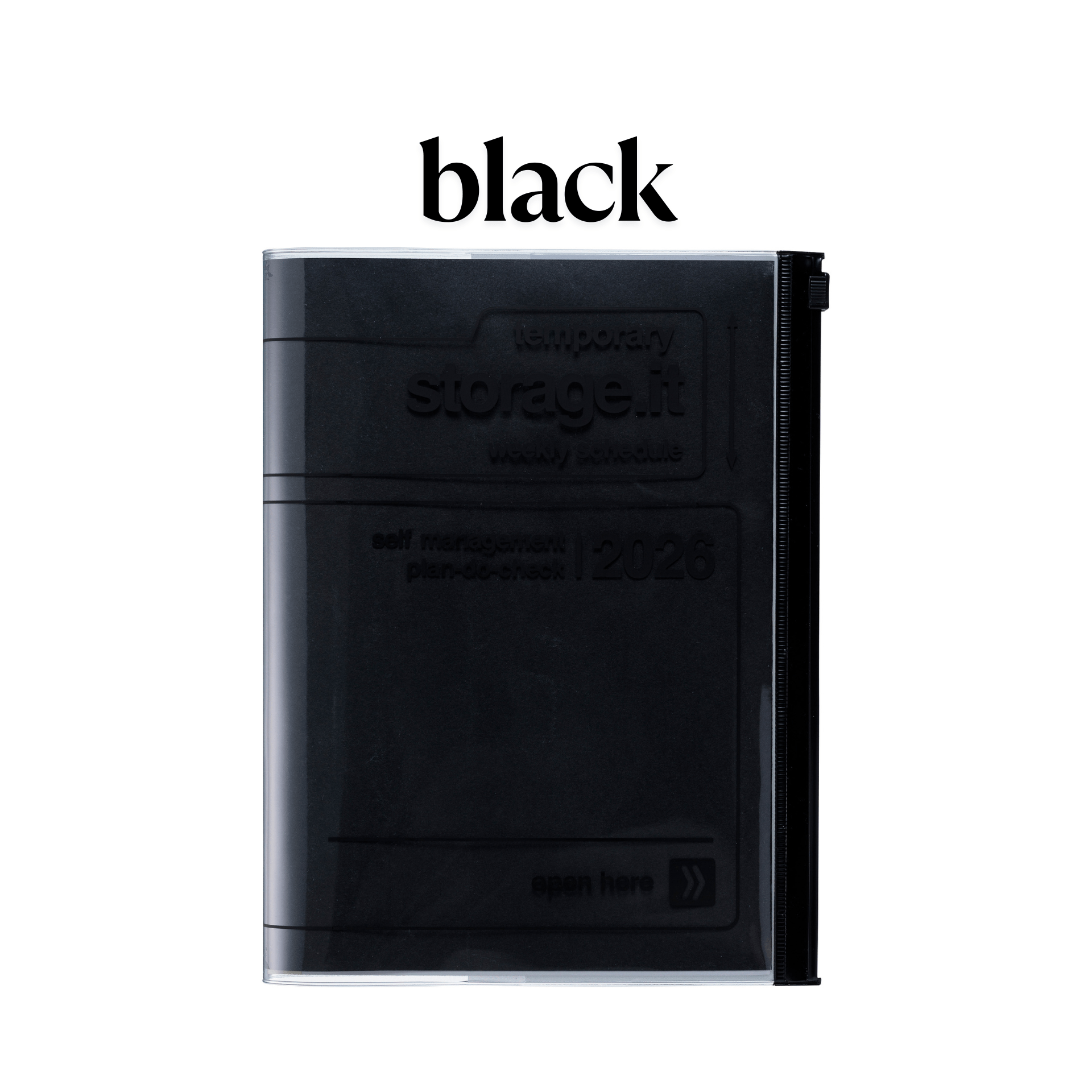 Mark's Tokyo Agenda BLACK Agenda Diary 2025-2026 Mark's Tokyo - STORAGE