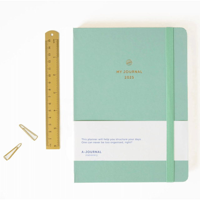 A-Journal Agenda Agenda Diary 2025 Mint