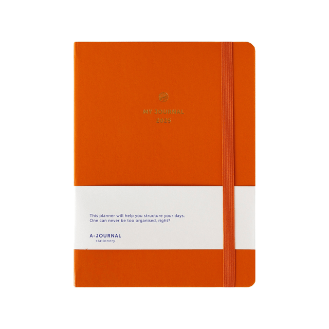 A-Journal Agenda Agenda Diary 2025 Terracotta