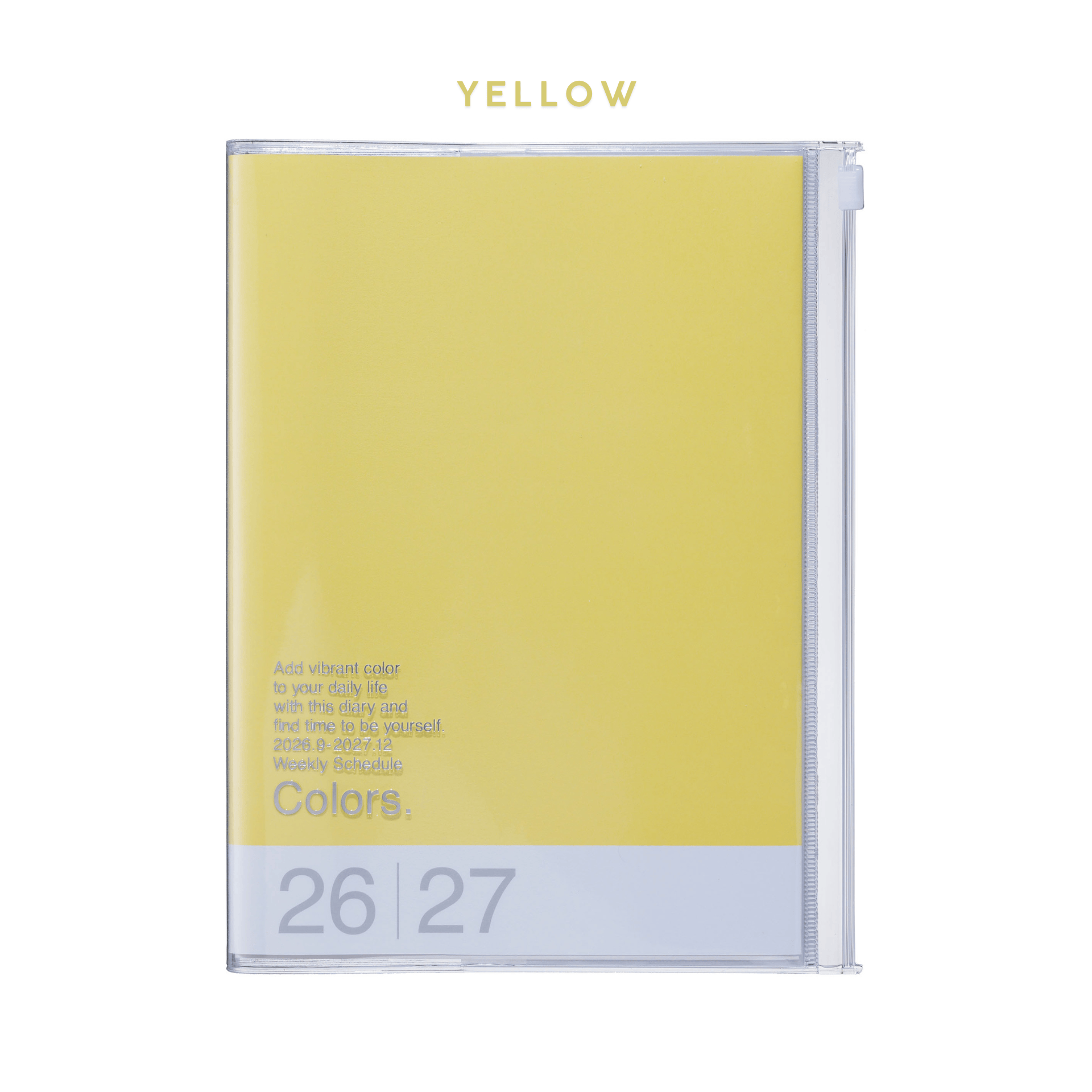 Mark's Tokyo Agenda YELLOW Agenda Diary 2026/2027 - A5 Colors