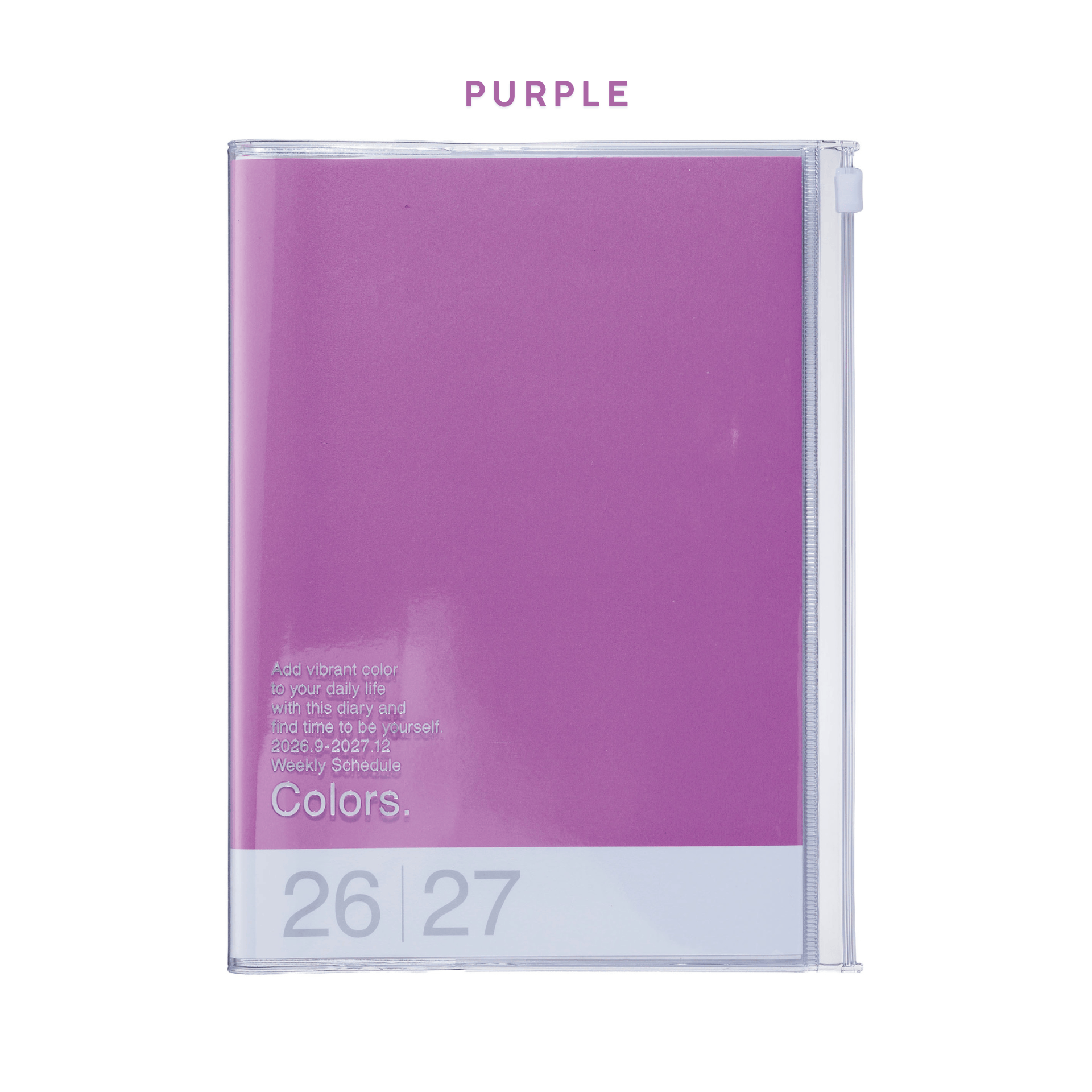 Mark's Tokyo Agenda PURPLE Agenda Diary 2026/2027 - A5 Colors