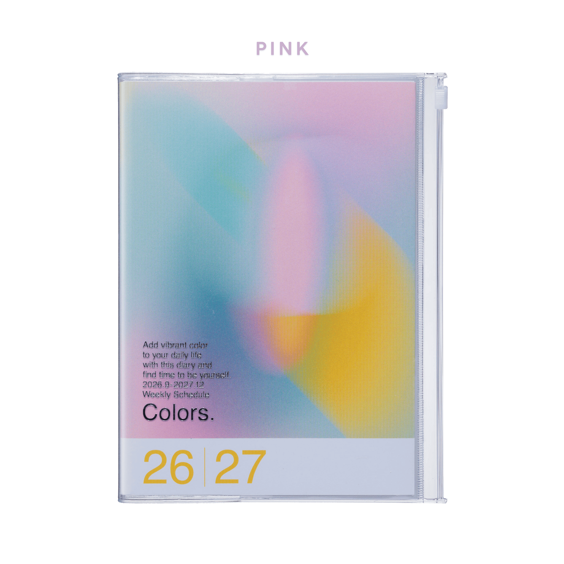 Mark's Tokyo Agenda PINK Agenda Diary 2026/2027 - A5 Gradient