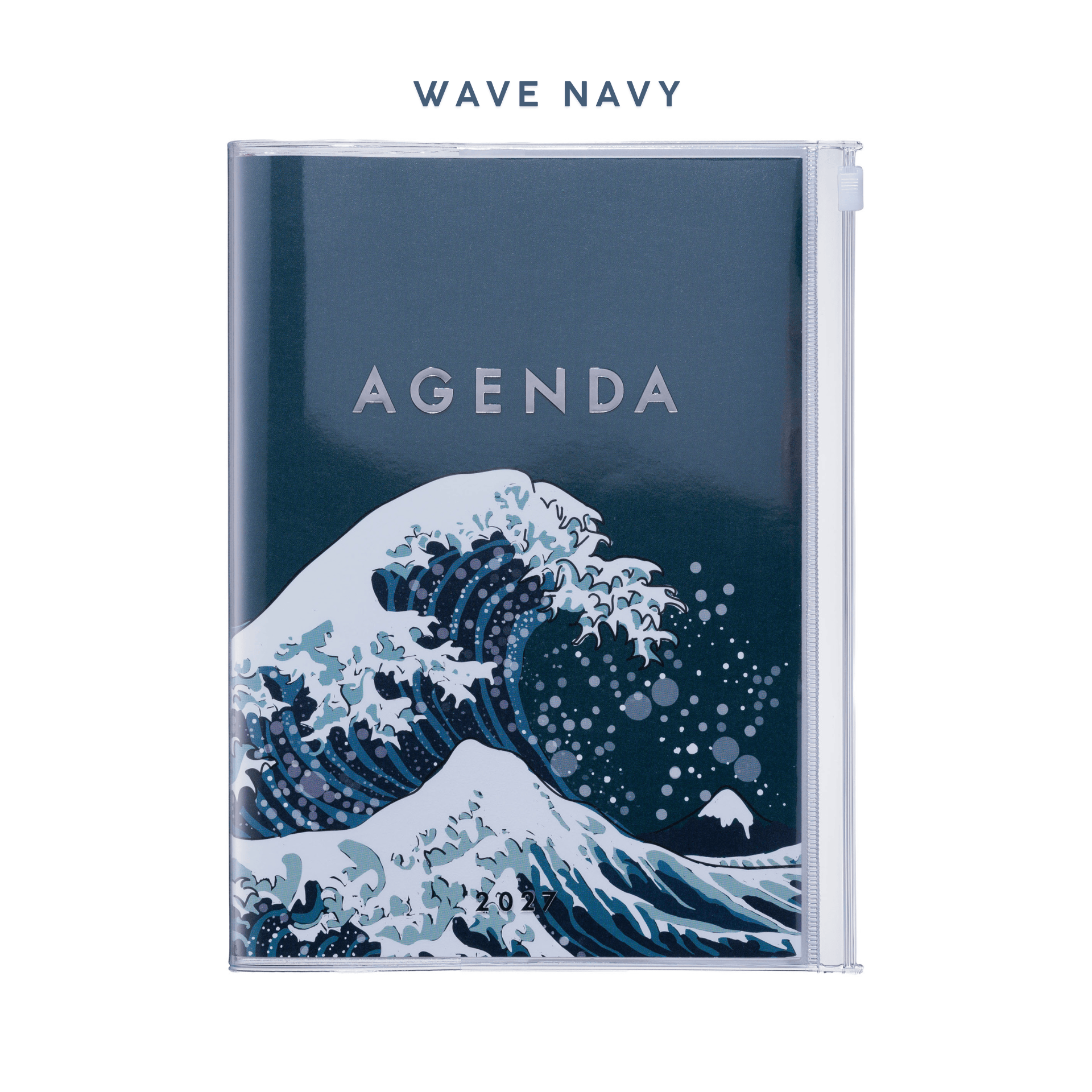 Mark's Tokyo Agenda WAVE NAVY Agenda Diary 2026/2027 - A5 Japan