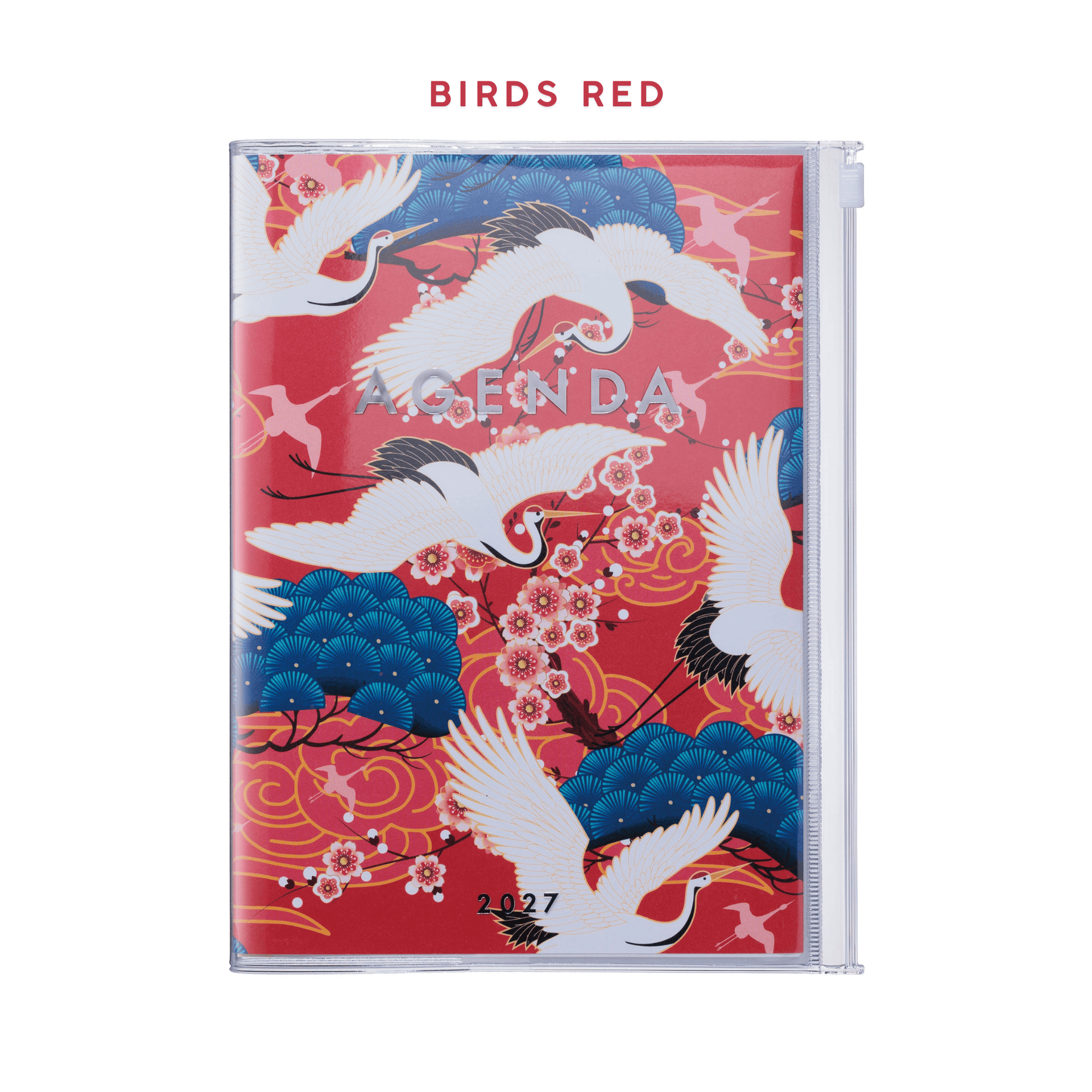 Mark's Tokyo Agenda BIRDS RED Agenda Diary 2026/2027 - A5 Japan