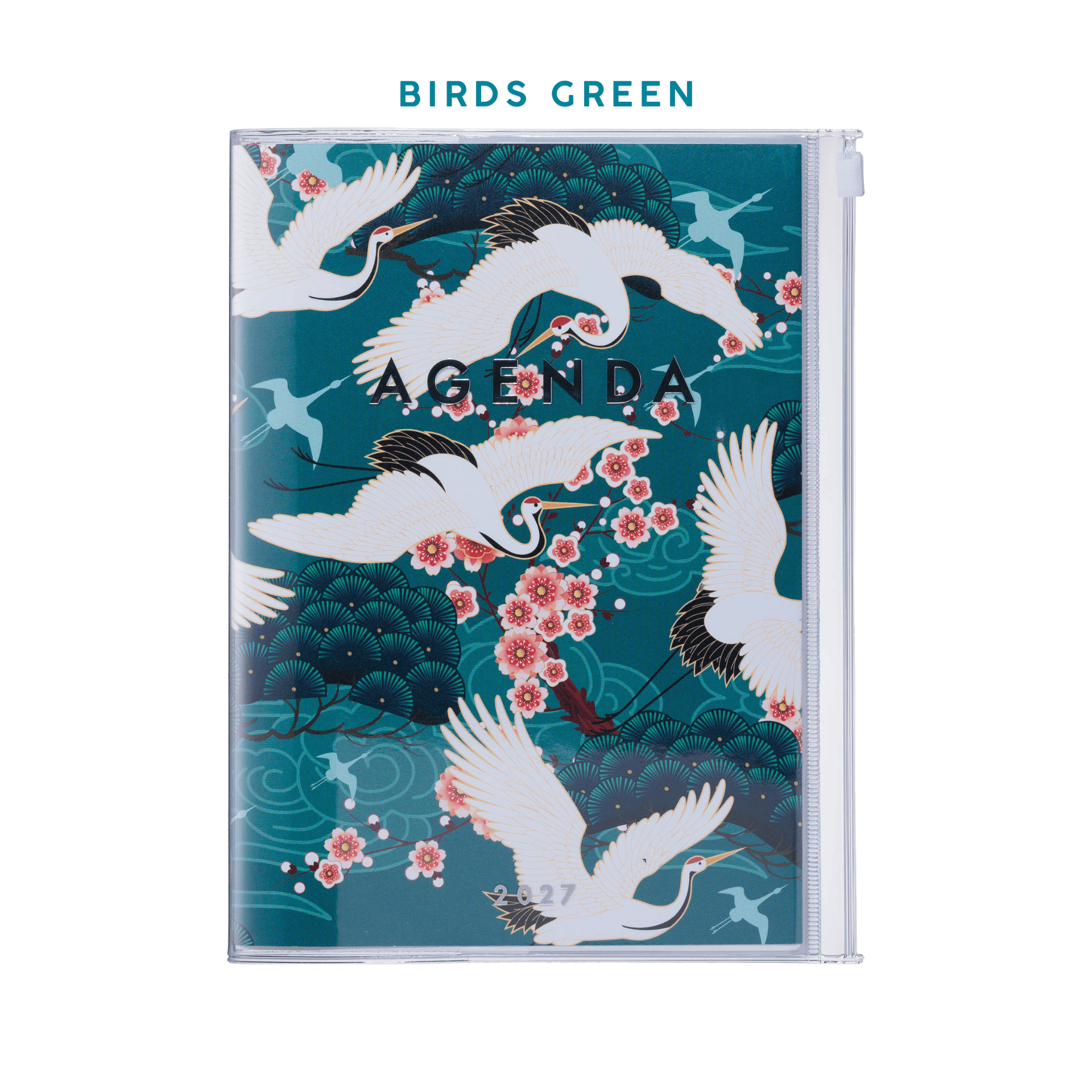Mark's Tokyo Agenda BIRDS GREEN Agenda Diary 2026/2027 - A5 Japan