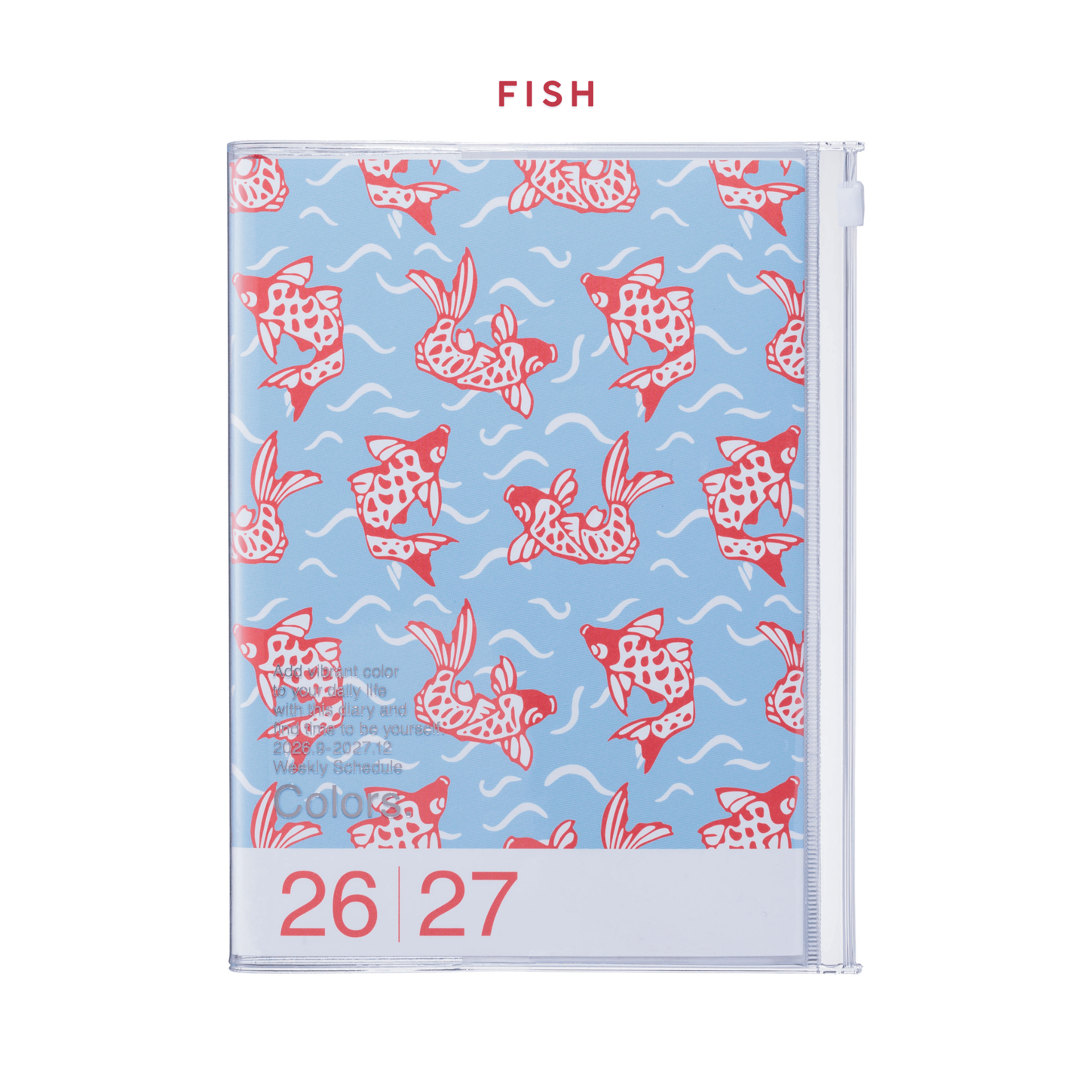 Mark's Tokyo Agenda FISH Agenda Diary 2026/2027 - A5 Patterns