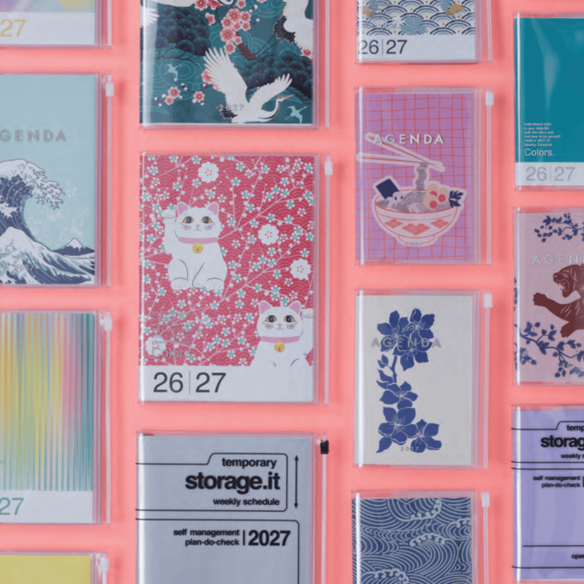 Mark's Tokyo Agenda Agenda Diary 2026/2027 - A5 Patterns