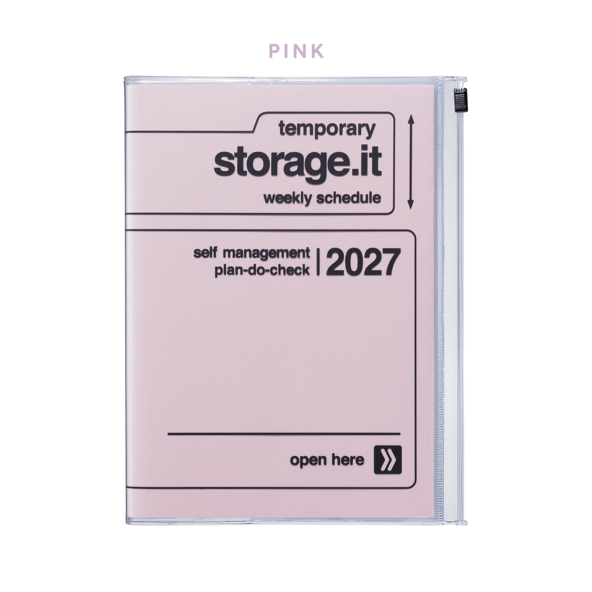 Mark's Tokyo Agenda PINK Agenda Diary 2026/2027 - A5 Storage