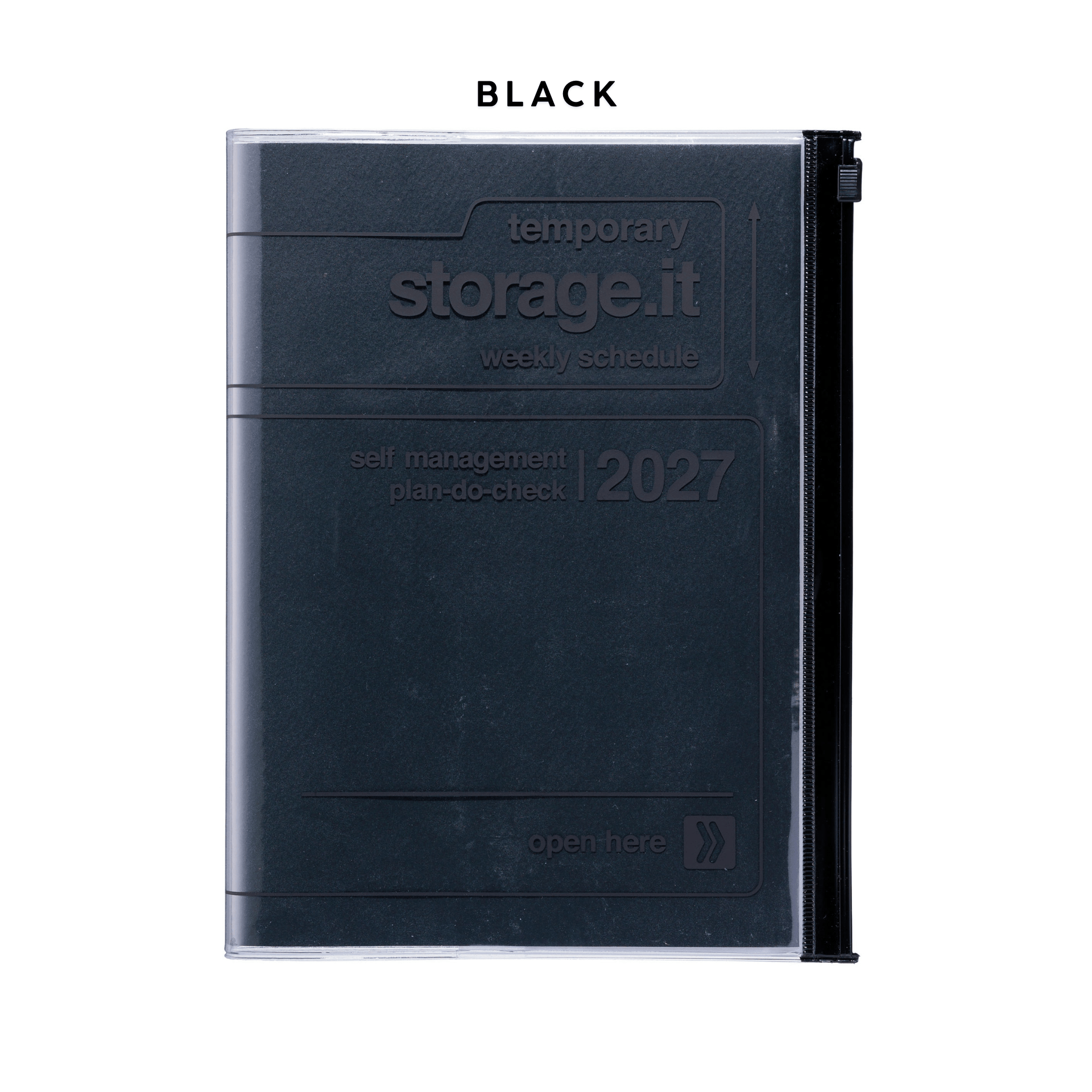 Mark's Tokyo Agenda BLACK Agenda Diary 2026/2027 - A5 Storage