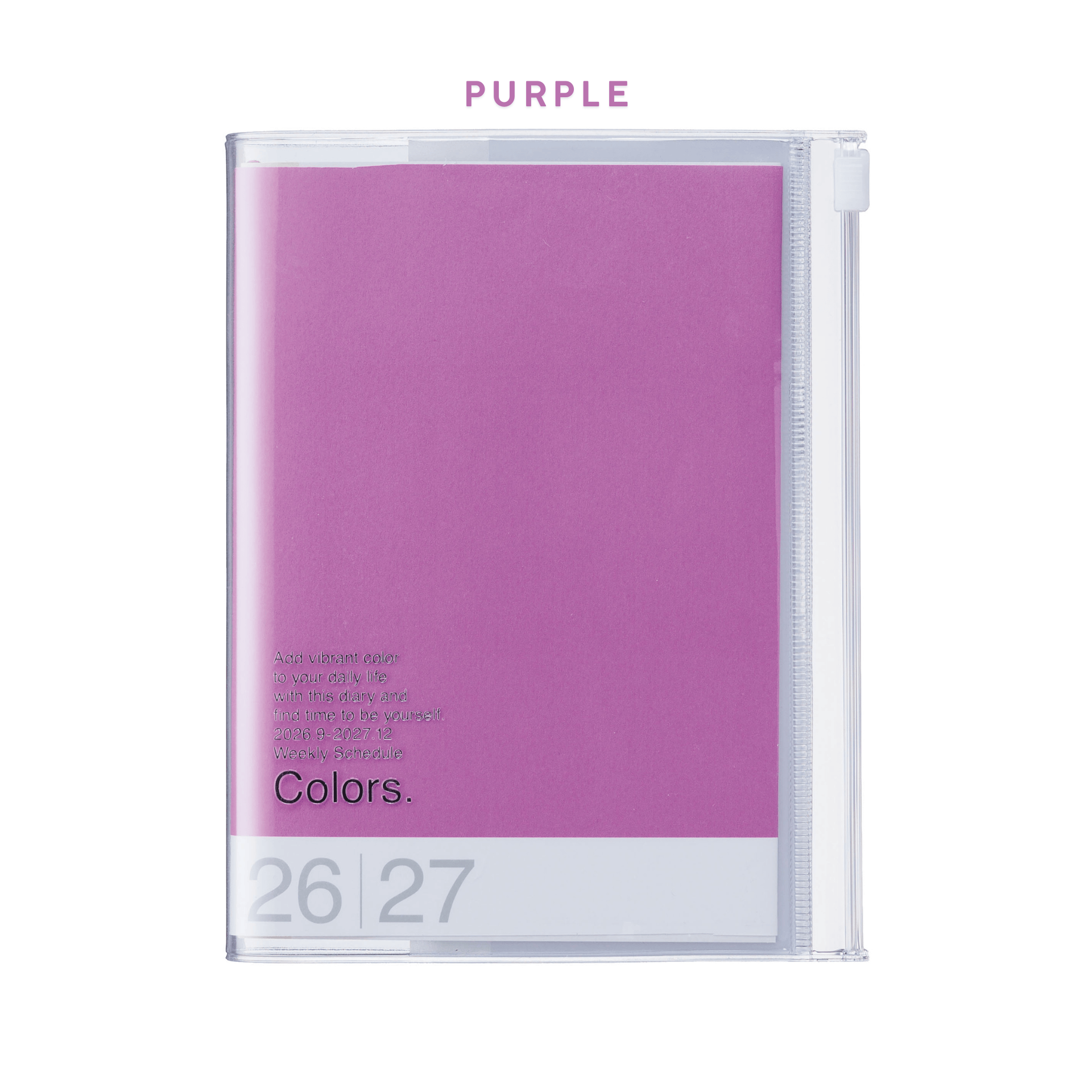 Mark's Tokyo Agenda PURPLE Agenda Diary 2026/2027 - A6 Colors