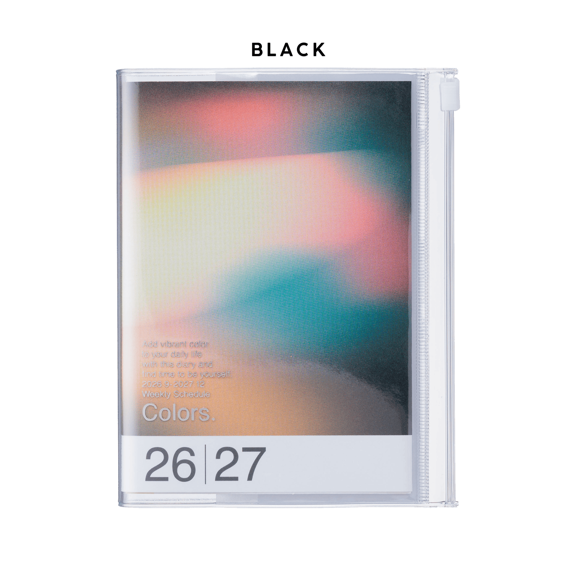 Mark's Tokyo Agenda BLACK Agenda Diary 2026/2027 - A6 Gradient