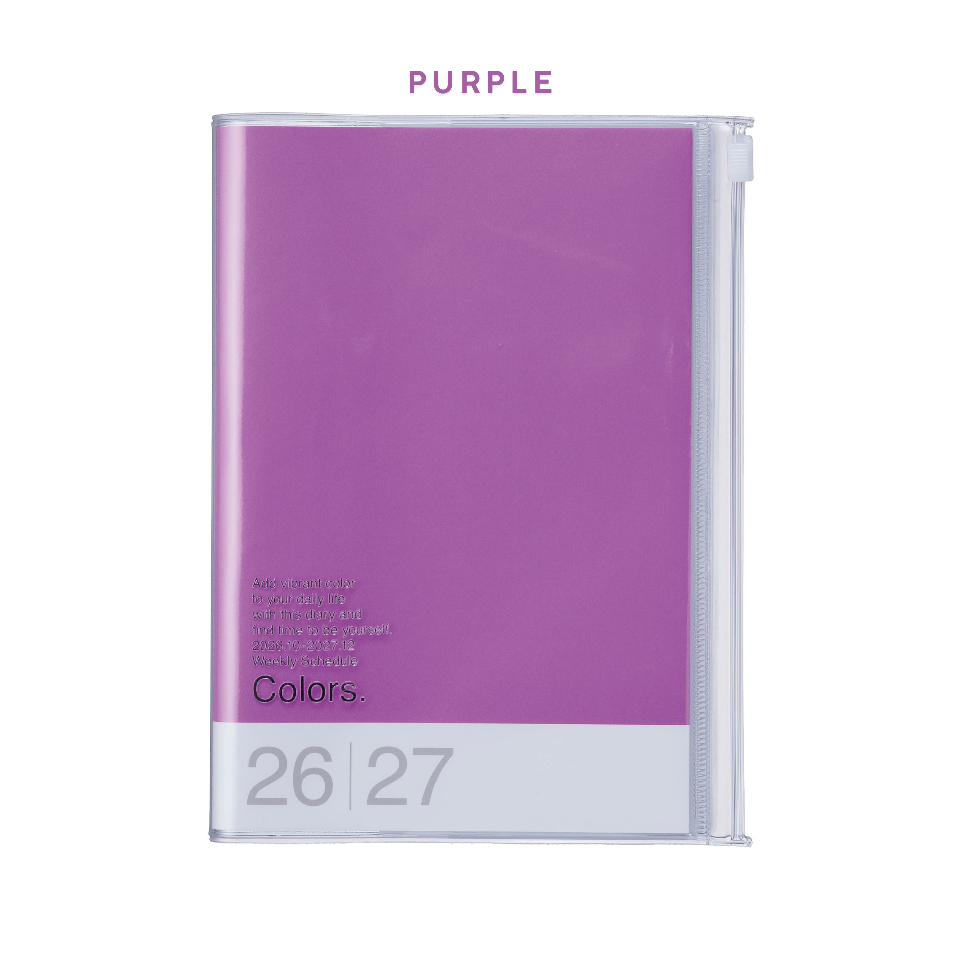 Mark's Tokyo Agenda PURPLE Agenda Diary 2026/2027 - B6 Colors