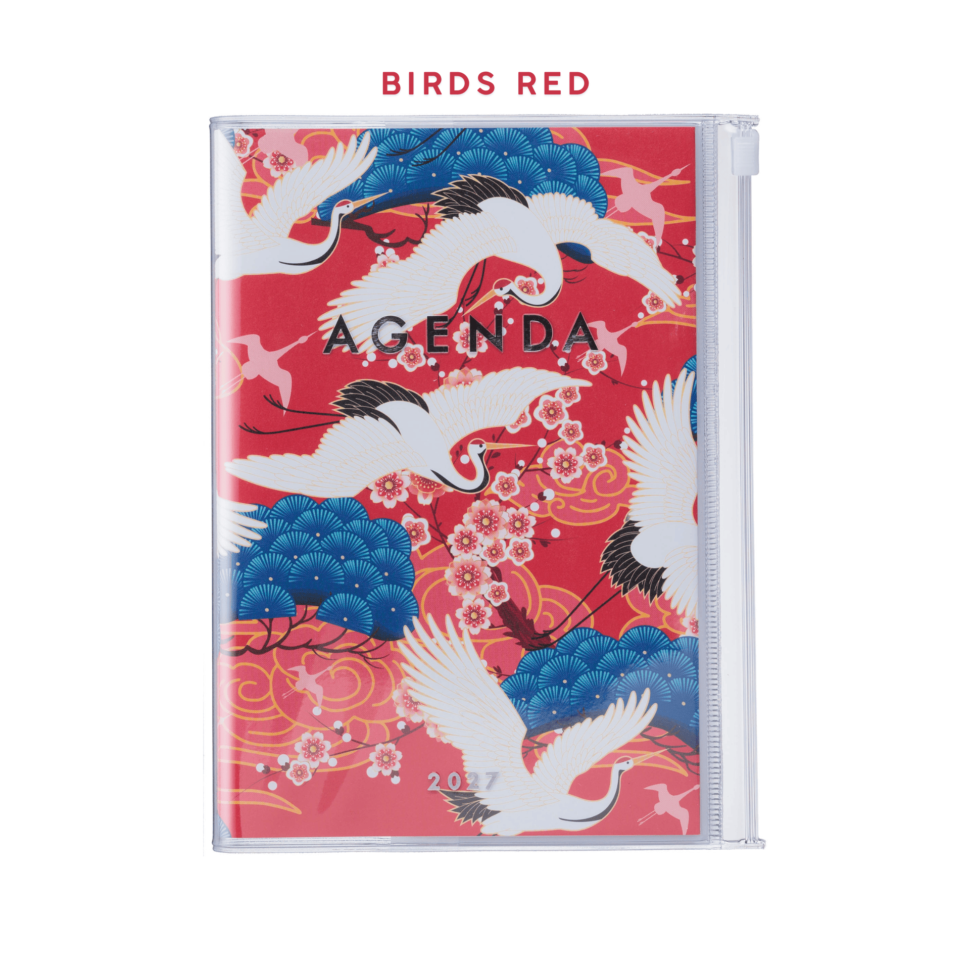 Mark's Tokyo Agenda BIRDS RED Agenda Diary 2026/2027 - B6 Japan