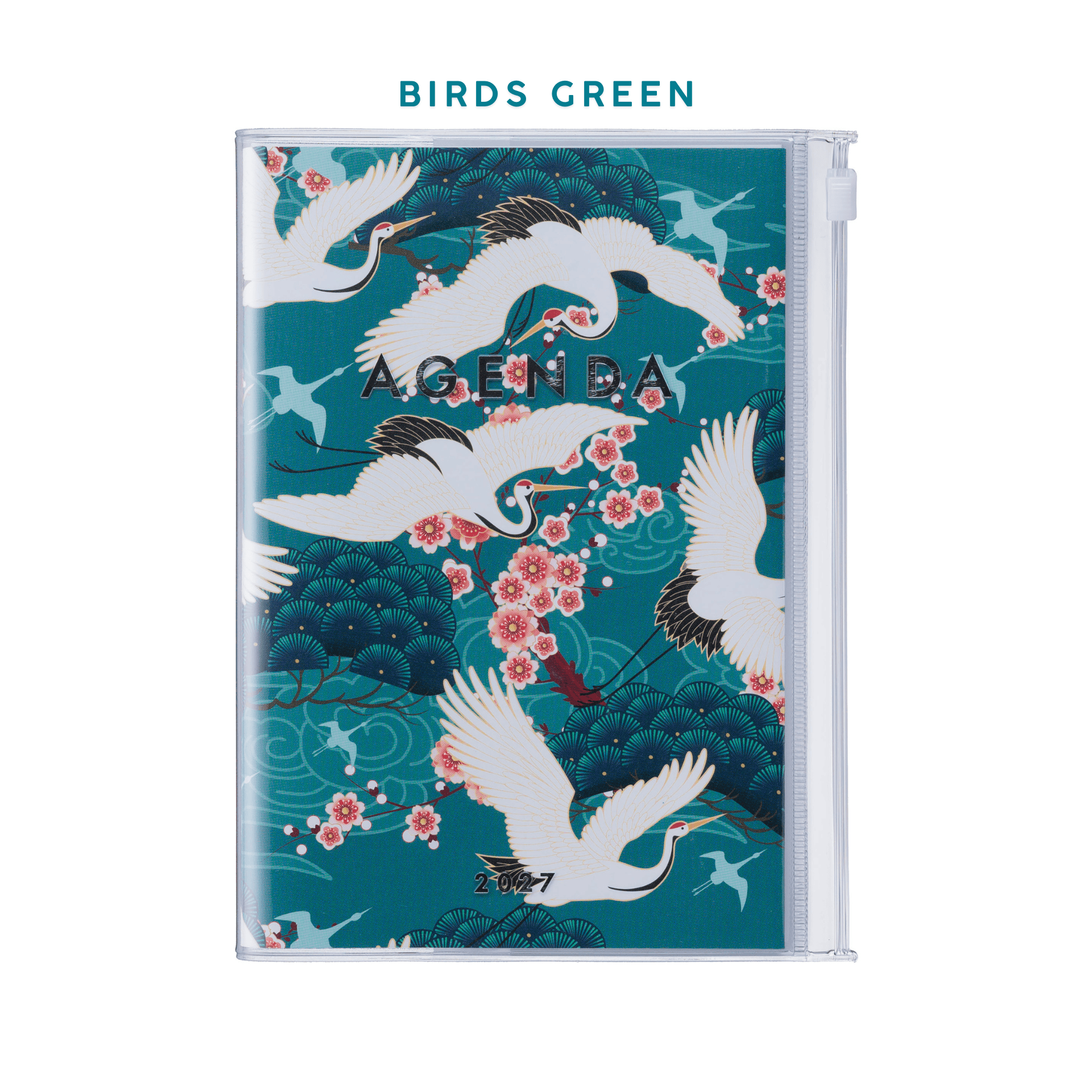 Mark's Tokyo Agenda BIRDS GREEN Agenda Diary 2026/2027 - B6 Japan