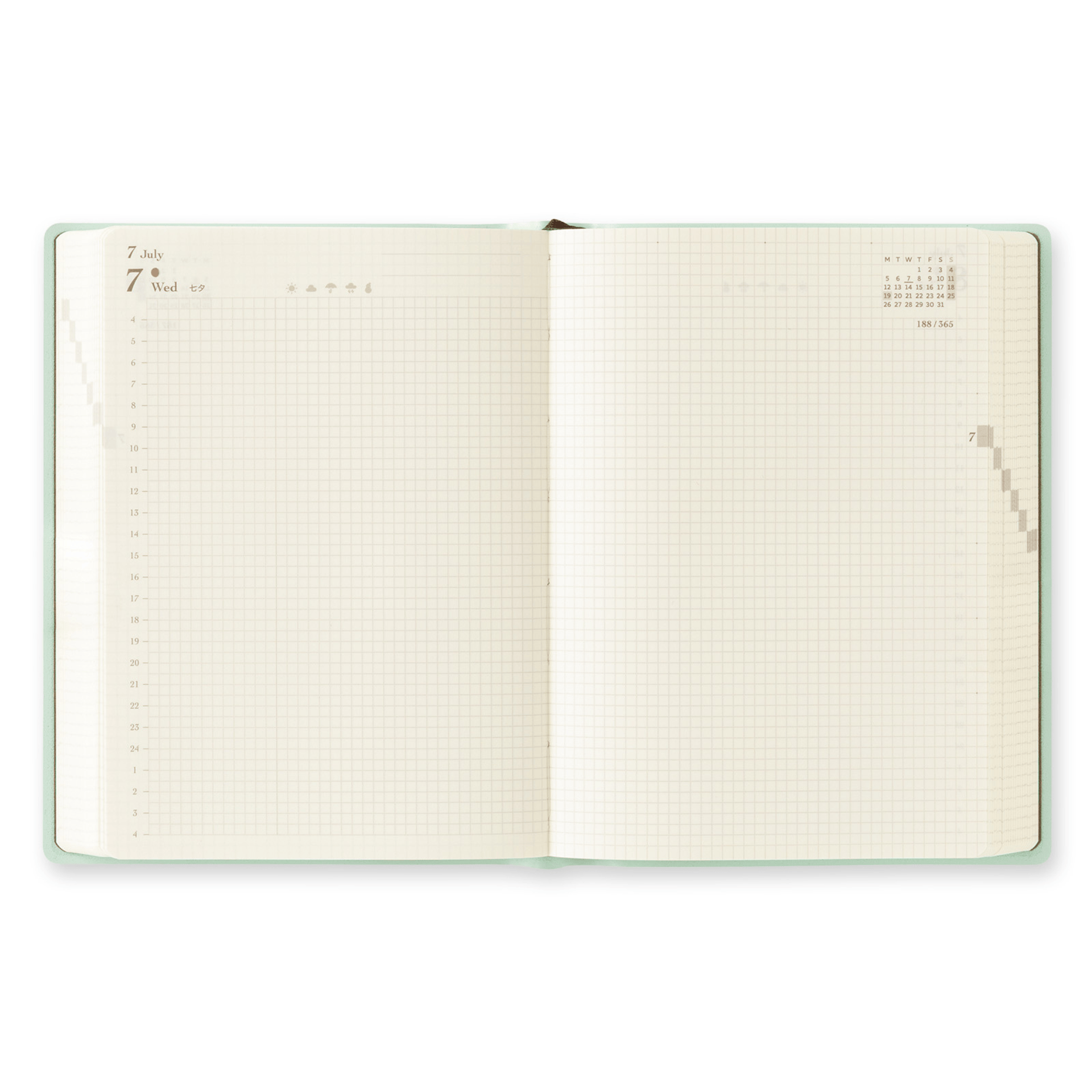 Midori Agenda Agenda Diary Hibino 2027