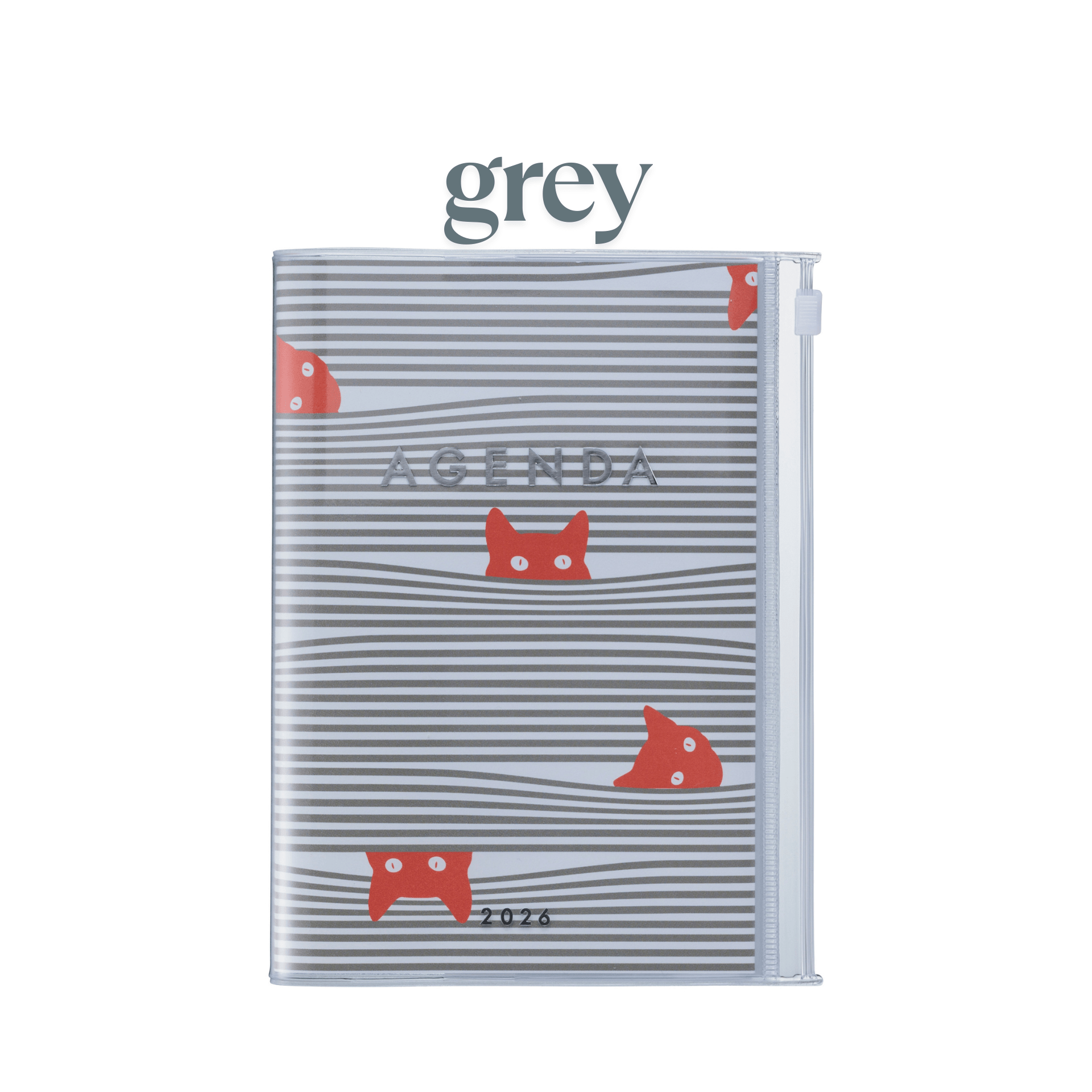 Mark's Tokyo Agenda GREY Agenda Diary Pocket 2025-2026 Mark's Tokyo - CATS