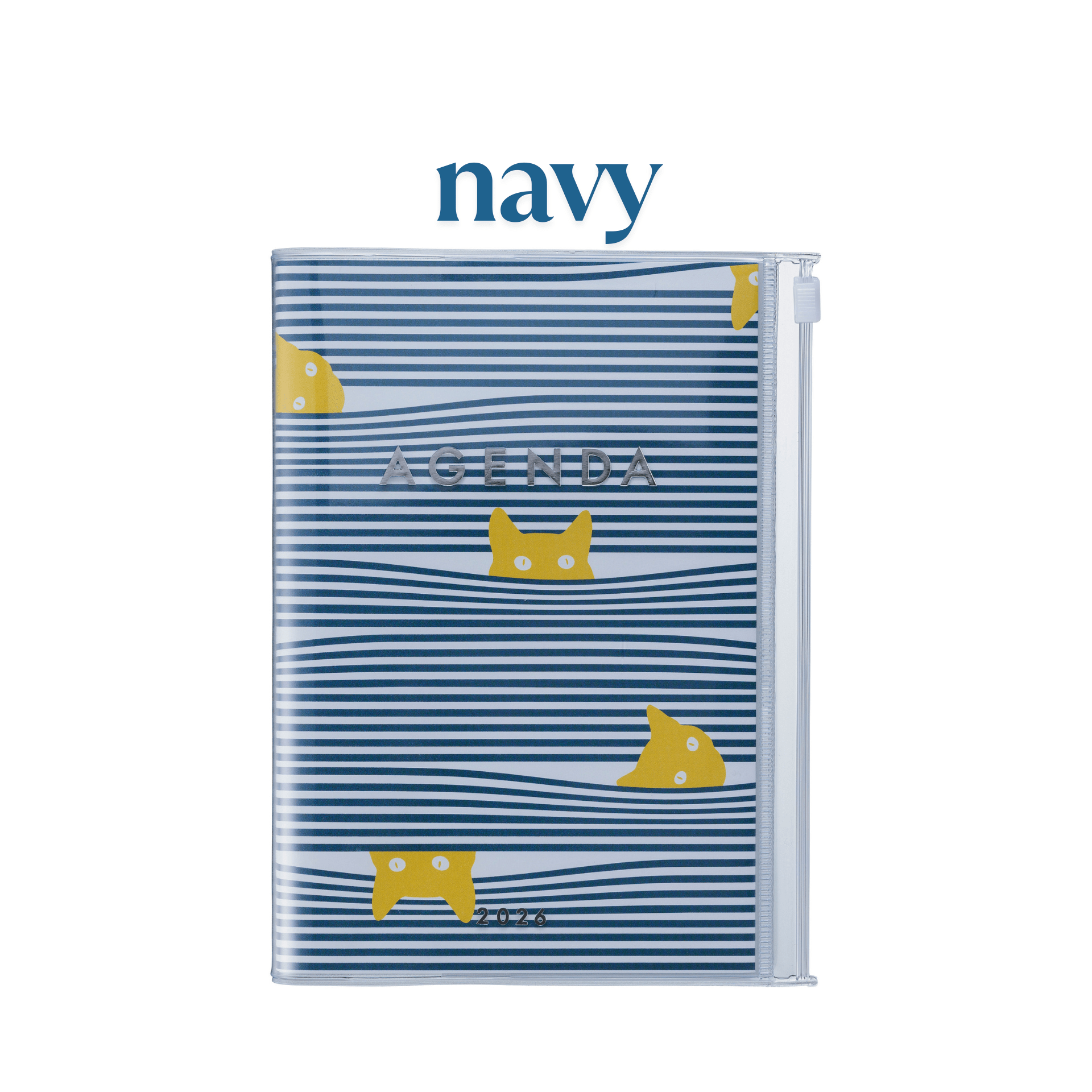 Mark's Tokyo Agenda NAVY Agenda Diary Pocket 2025-2026 Mark's Tokyo - CATS