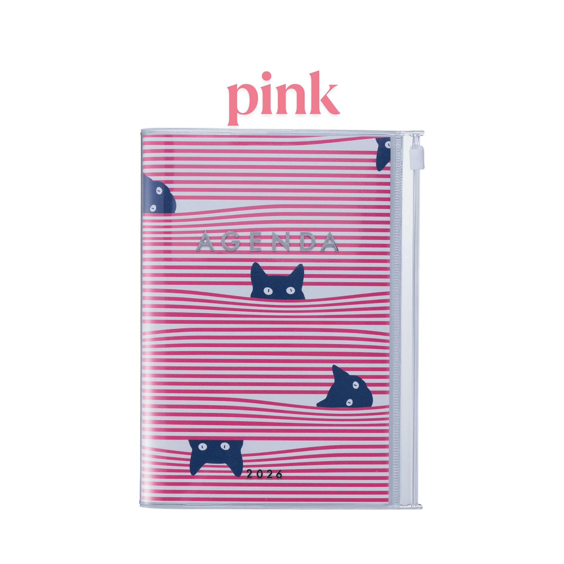 Mark's Tokyo Agenda PINK Agenda Diary Pocket 2025-2026 Mark's Tokyo - CATS