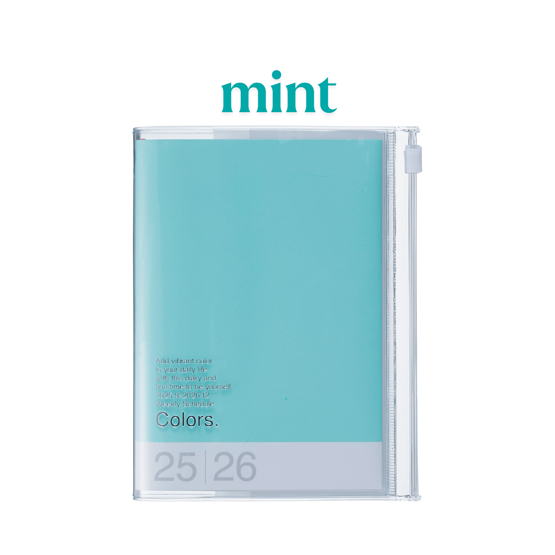 Mark's Tokyo Agenda MINT Agenda Diary Pocket 2025-2026 Mark's Tokyo - COLORS
