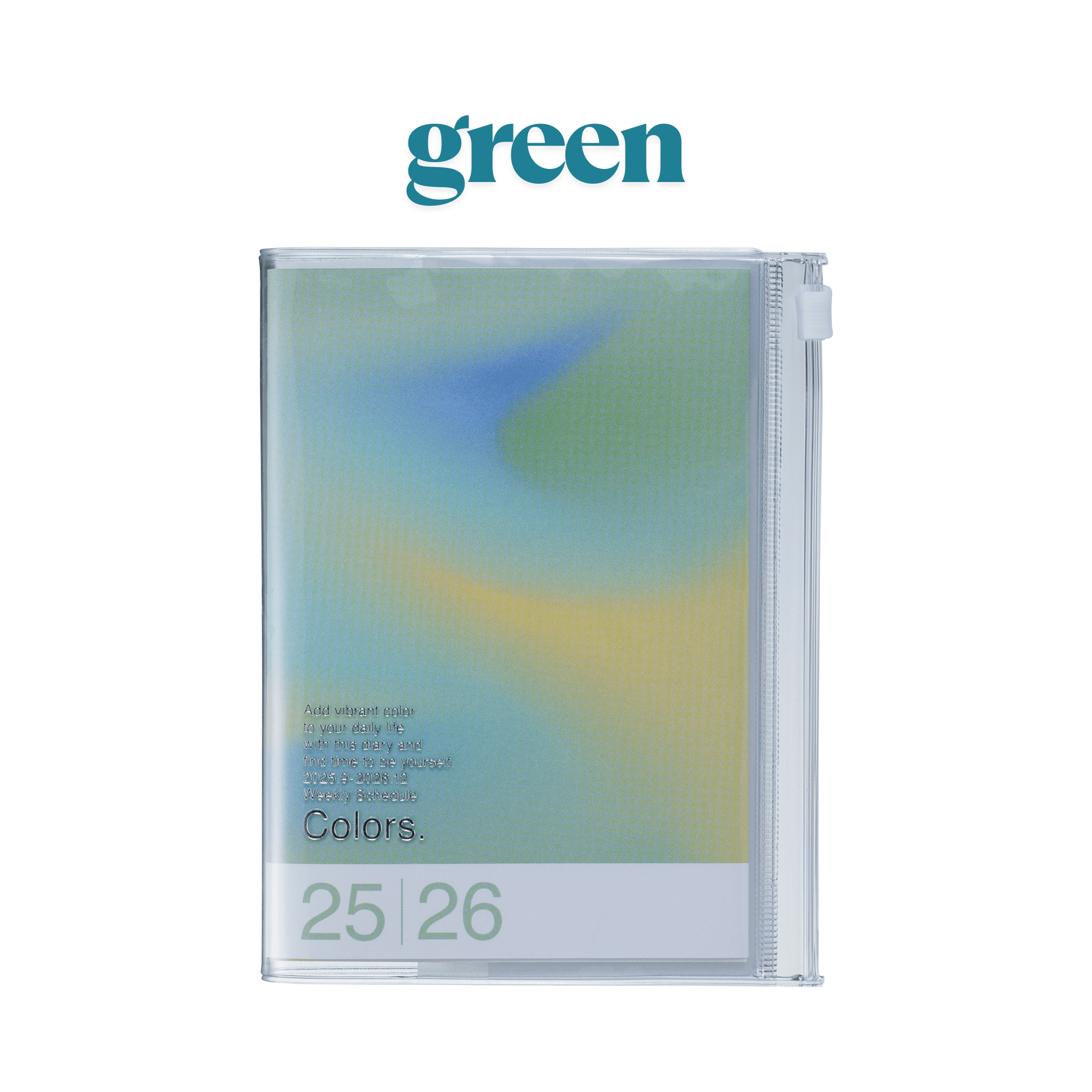 Mark's Tokyo Agenda GREEN Agenda Diary Pocket 2025-2026 Mark's Tokyo - GRADIENT