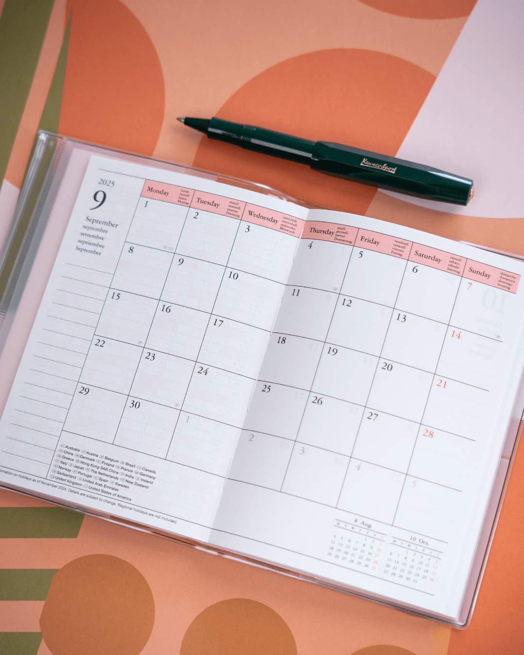 Mark's Tokyo Agenda Agenda Diary Pocket 2025-2026 Mark's Tokyo - GRADIENT