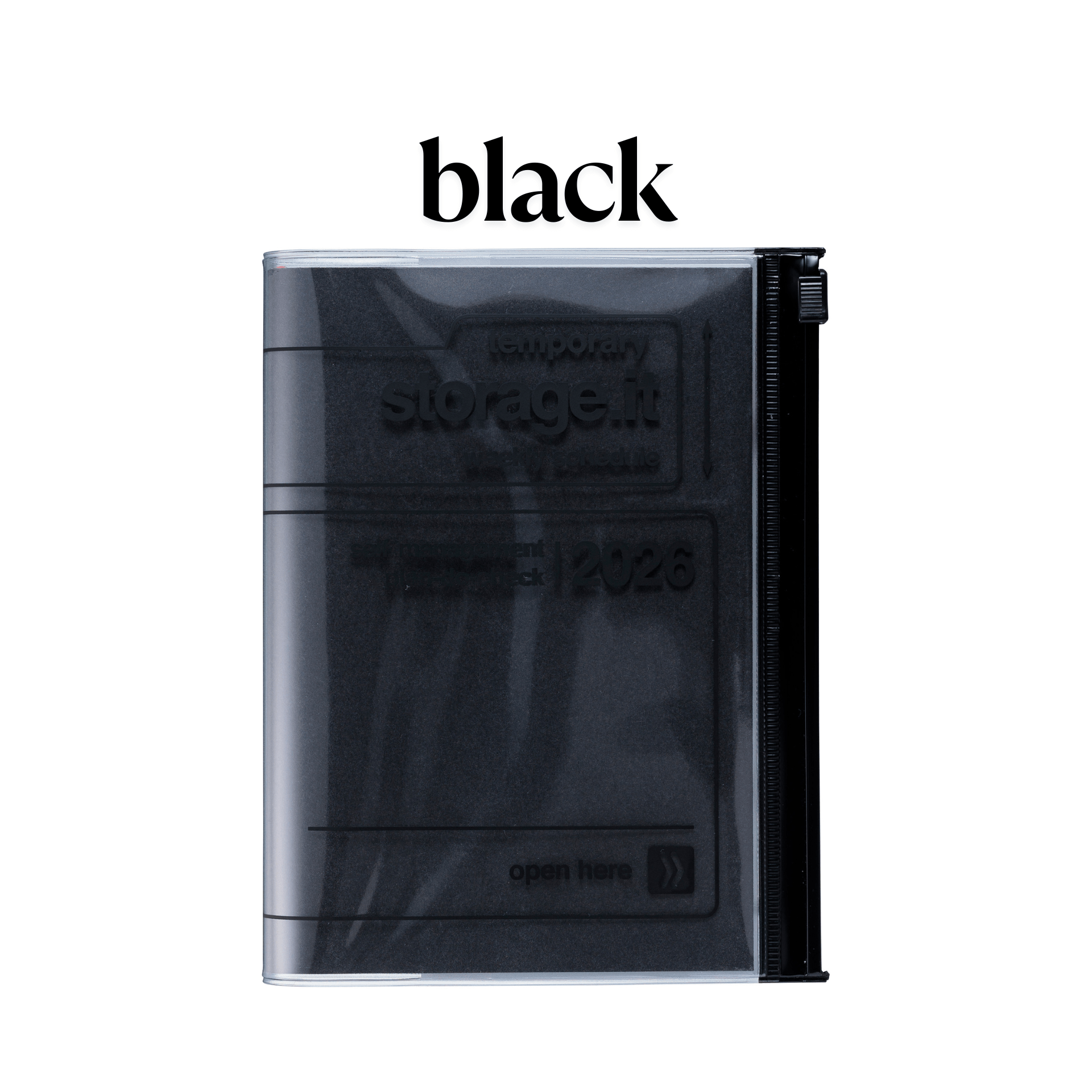 Mark's Tokyo Agenda BLACK Agenda Diary Pocket 2025-2026 Mark's Tokyo - STORAGE