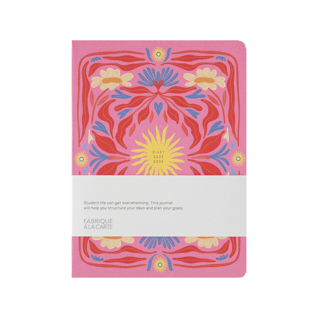 A-Journal Agenda Agenda Fabrique 2025-2026 Sun Pink - 12 mesi