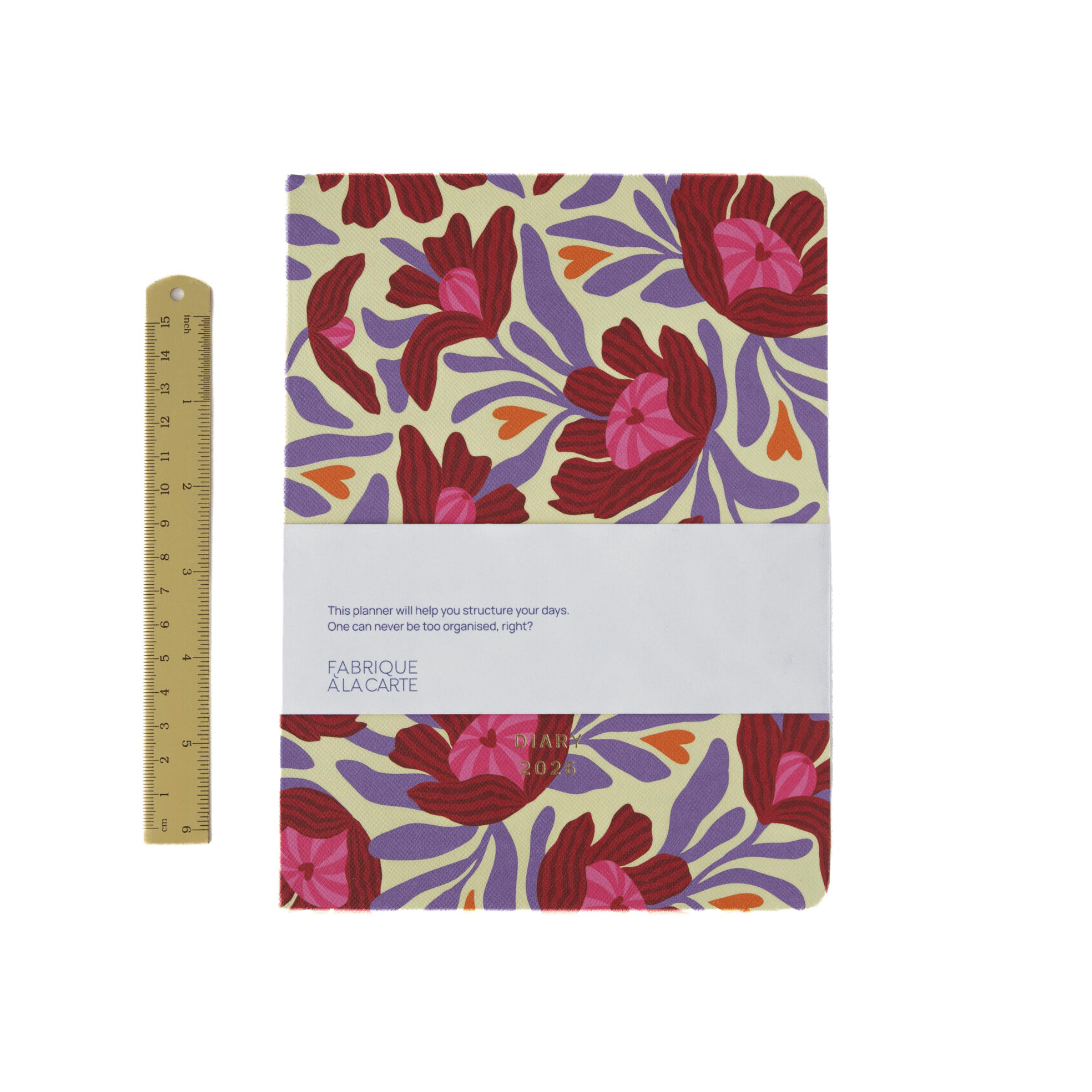 A-Journal Agenda Agenda Fabrique 2026 - Flowers