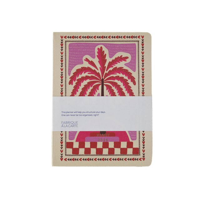 A-Journal Agenda Agenda Fabrique 2026 - Palm Tree