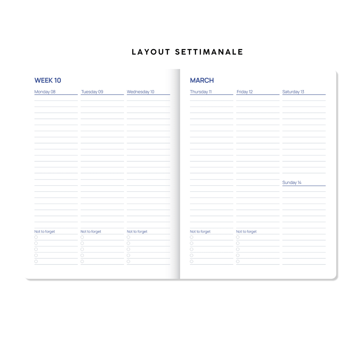 A-Journal Agenda Agenda Fabrique 2027 - Stripes