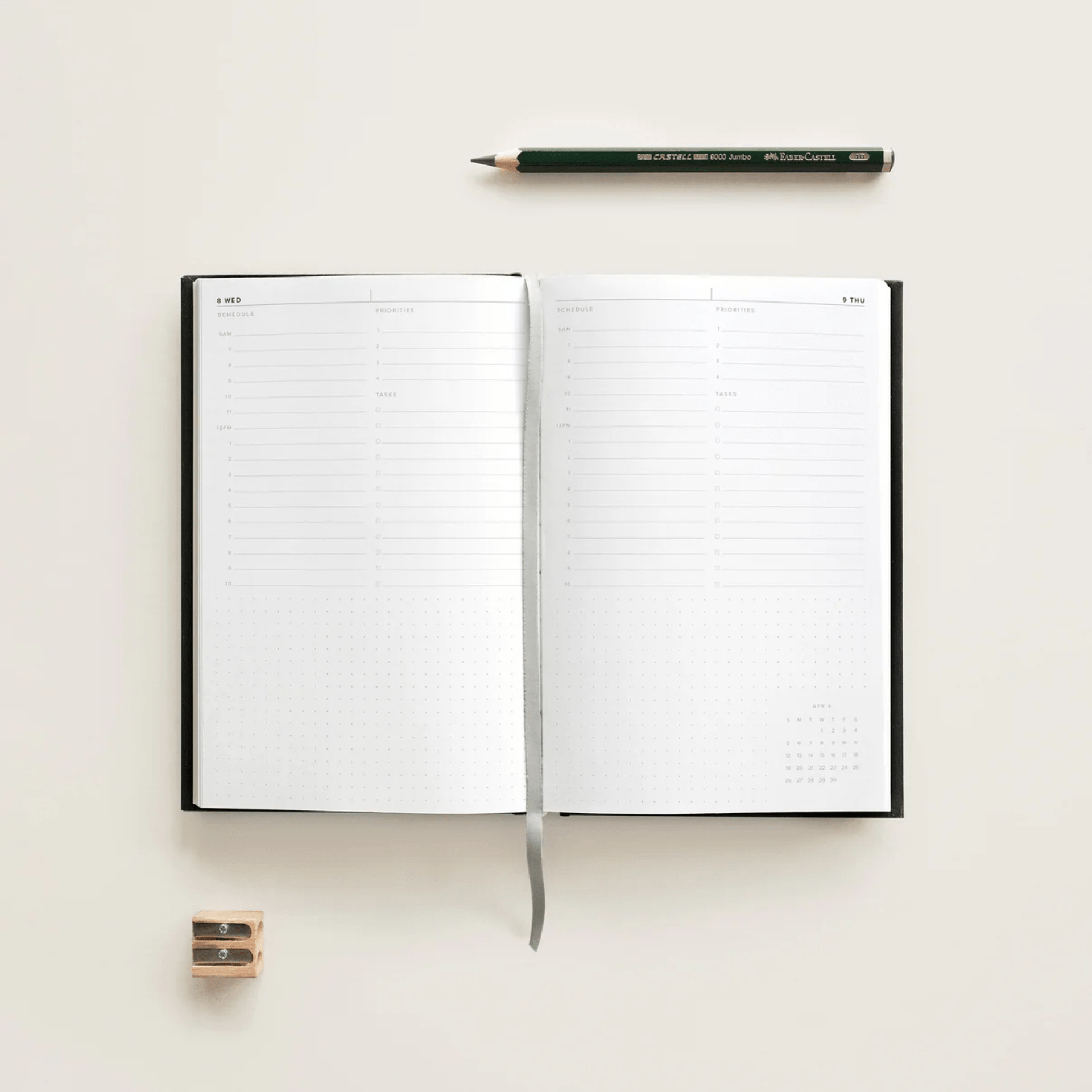 Appointed Agenda Agenda Giornaliera 2026 - Natural Linen
