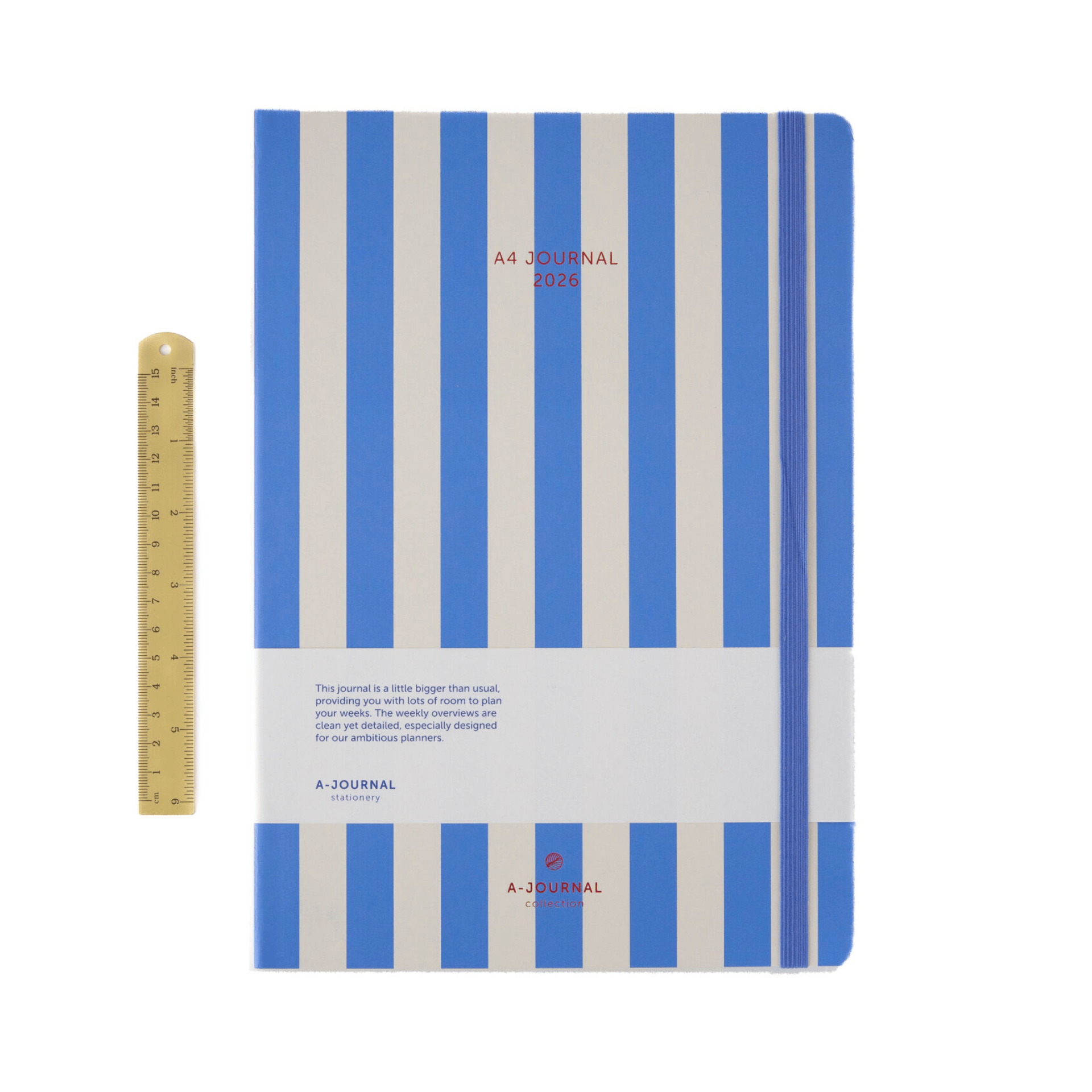 A-Journal Agenda Agenda Maxi 2026 - Stripes