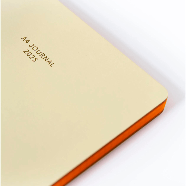 A-Journal Agenda Agenda Maxi Orange A4 2025