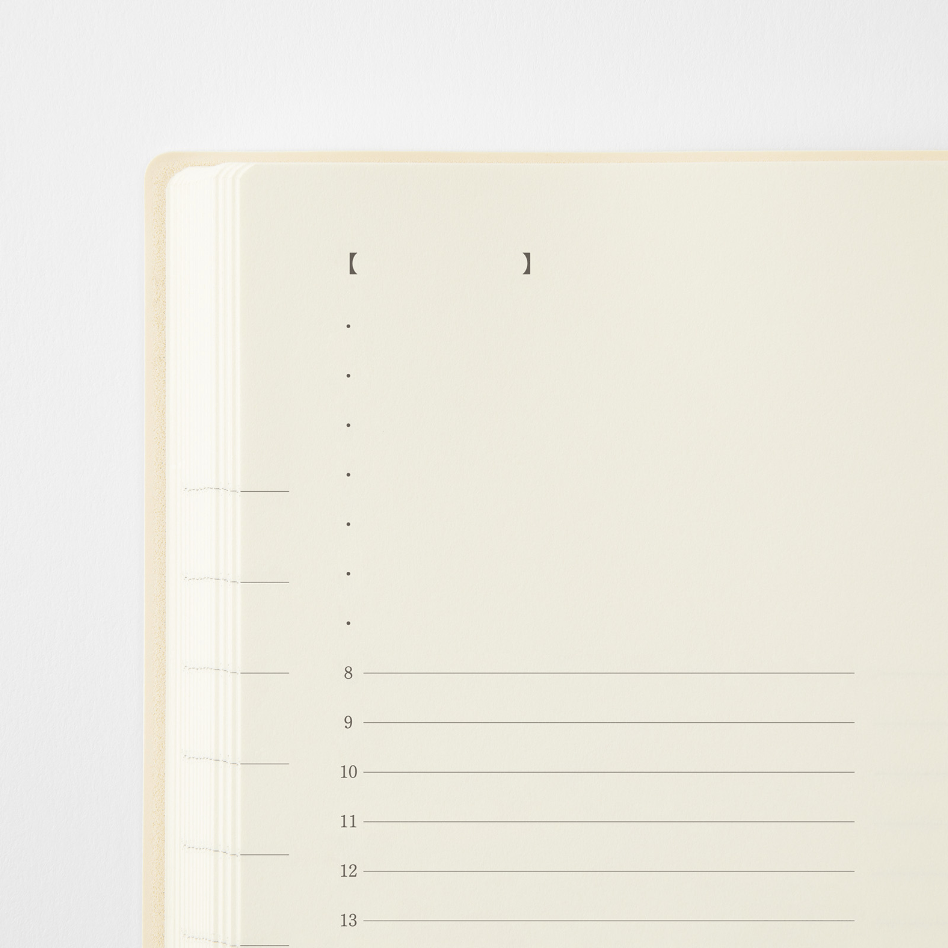 Midori Agenda Agenda MD Notebook Diary 2027 - 1 Day 1 Page A5