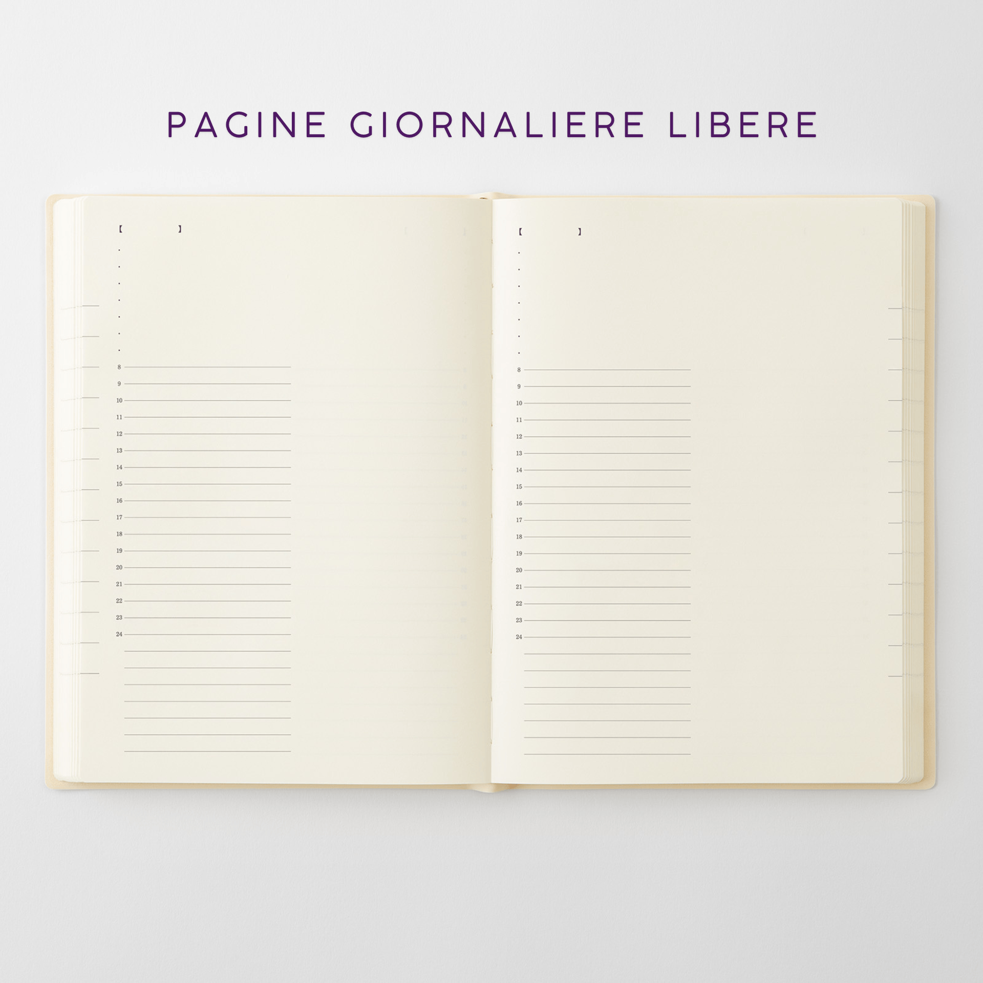 Midori Agenda Agenda MD Notebook Diary 2027 - 1 Day 1 Page A5