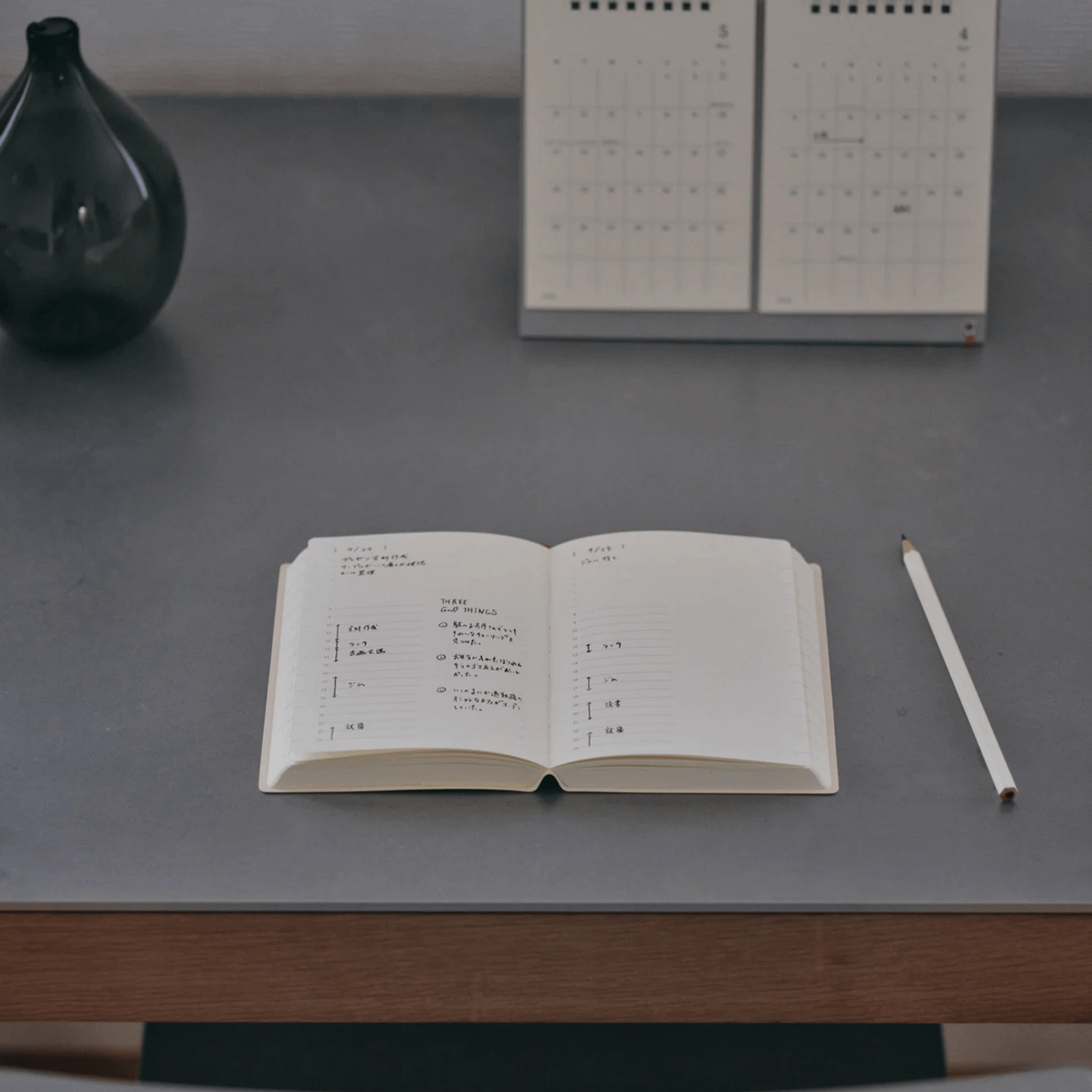 Midori Agenda Agenda MD Notebook Diary 2027 - 1 Day 1 Page A6