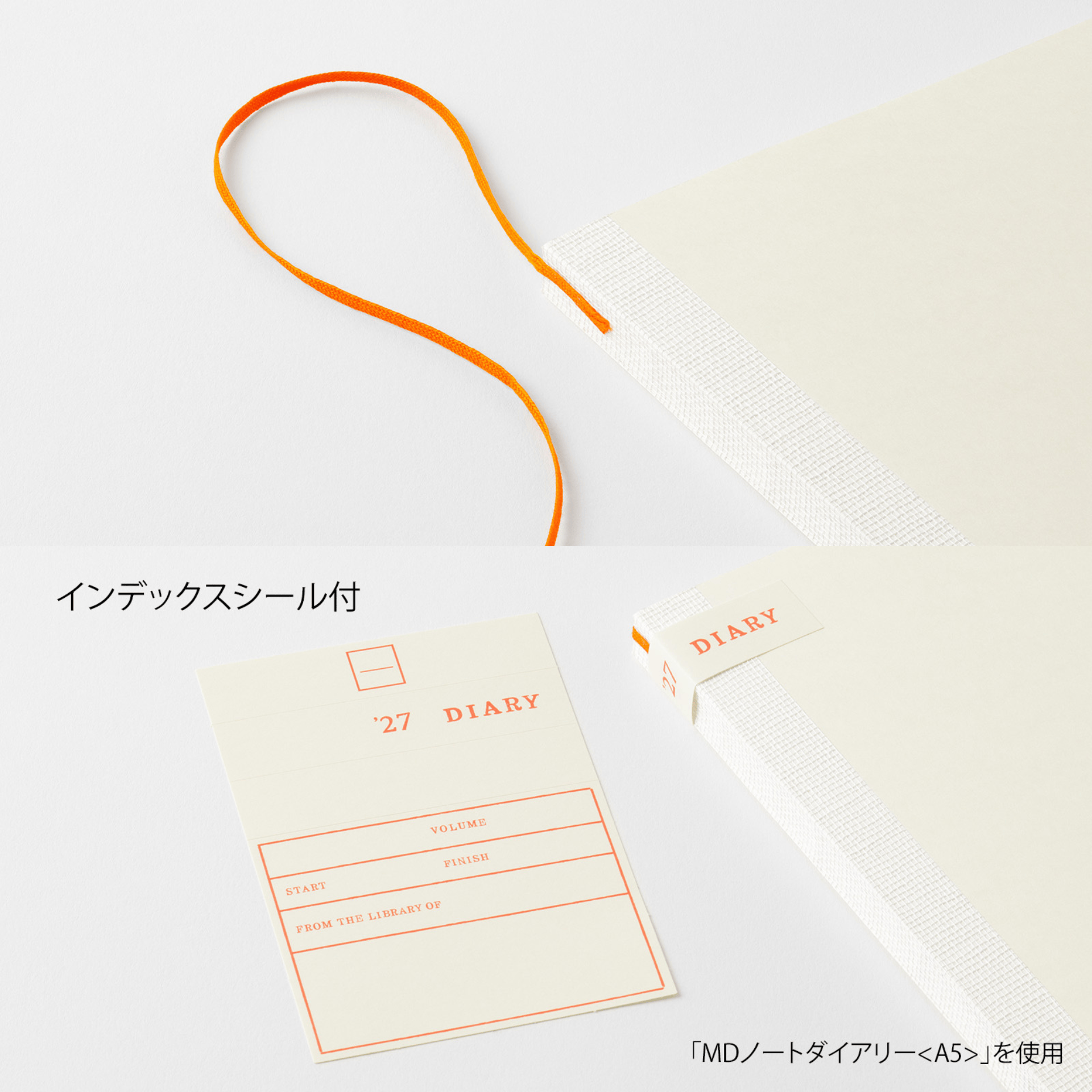 Midori Agenda Agenda MD Notebook Diary 2027 - Weekly A7