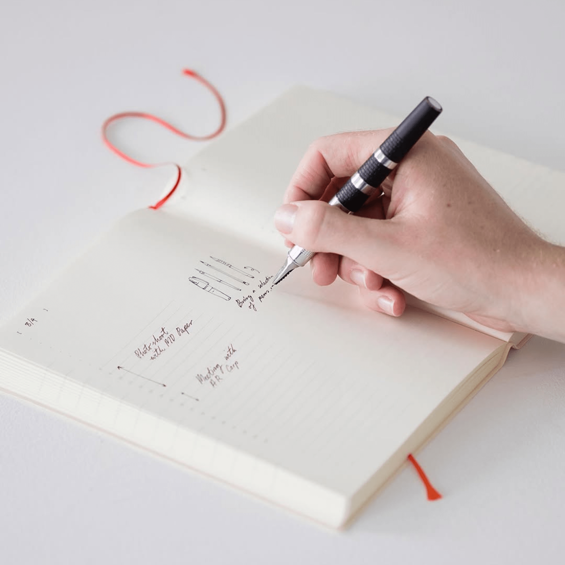 Midori Agenda Agenda MD Paper Notebook Diary - 1 day 1 page 2026 - Daily A5