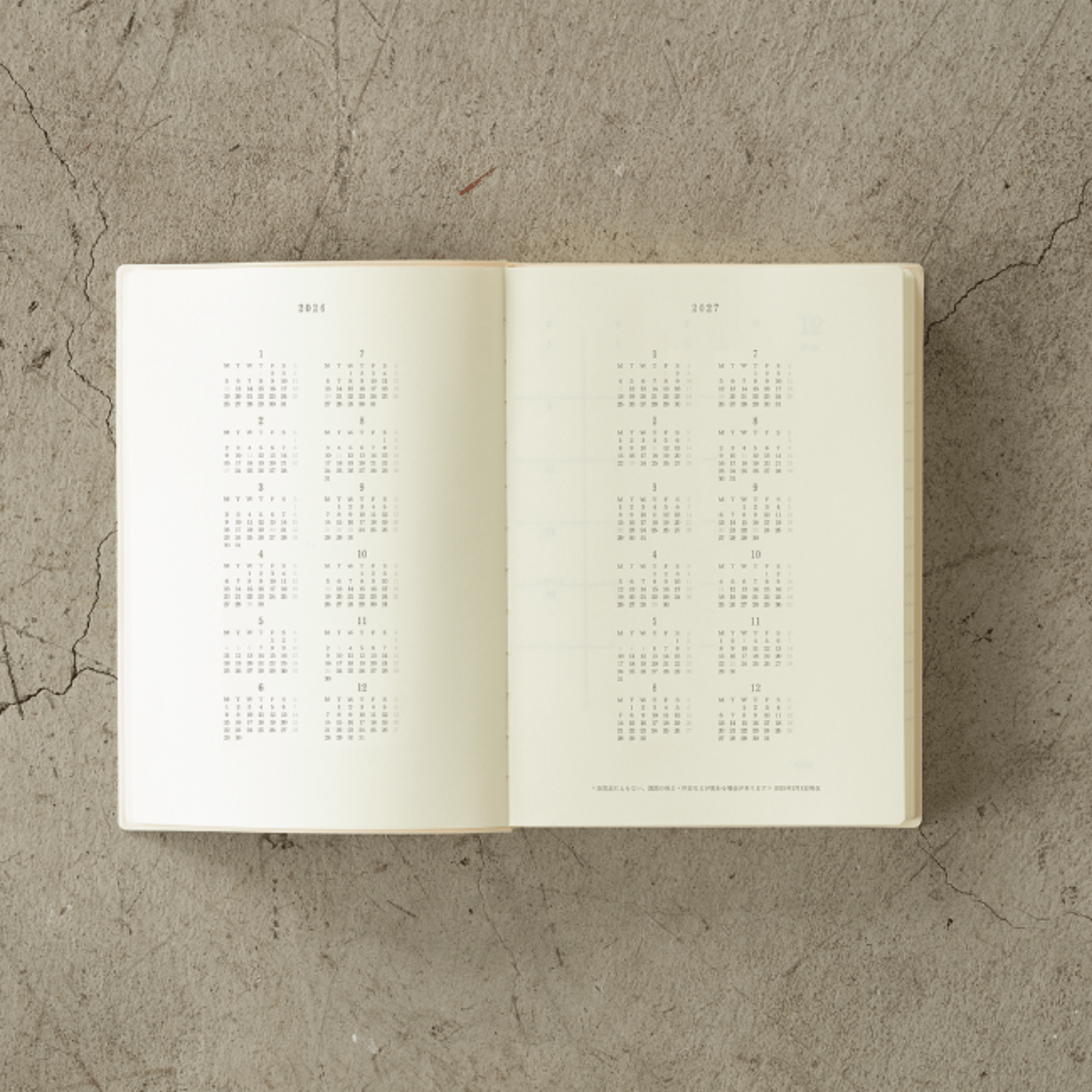 Midori Agenda Agenda MD Paper Notebook Diary - 1 day 1 page 2026 - Daily A5