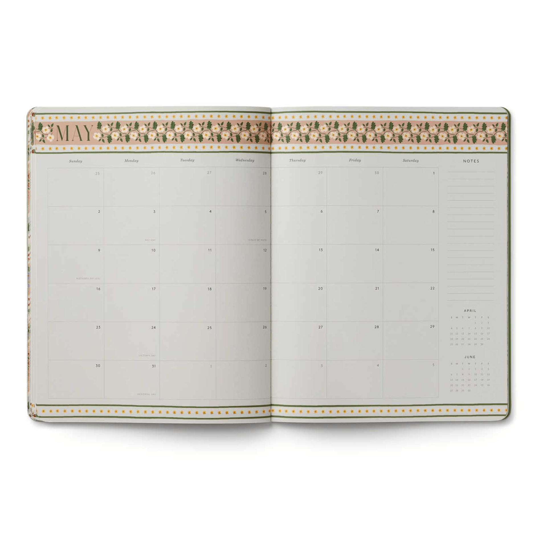 Rifle Paper Agenda Agenda Mensile 2026/2027 - Paisley
