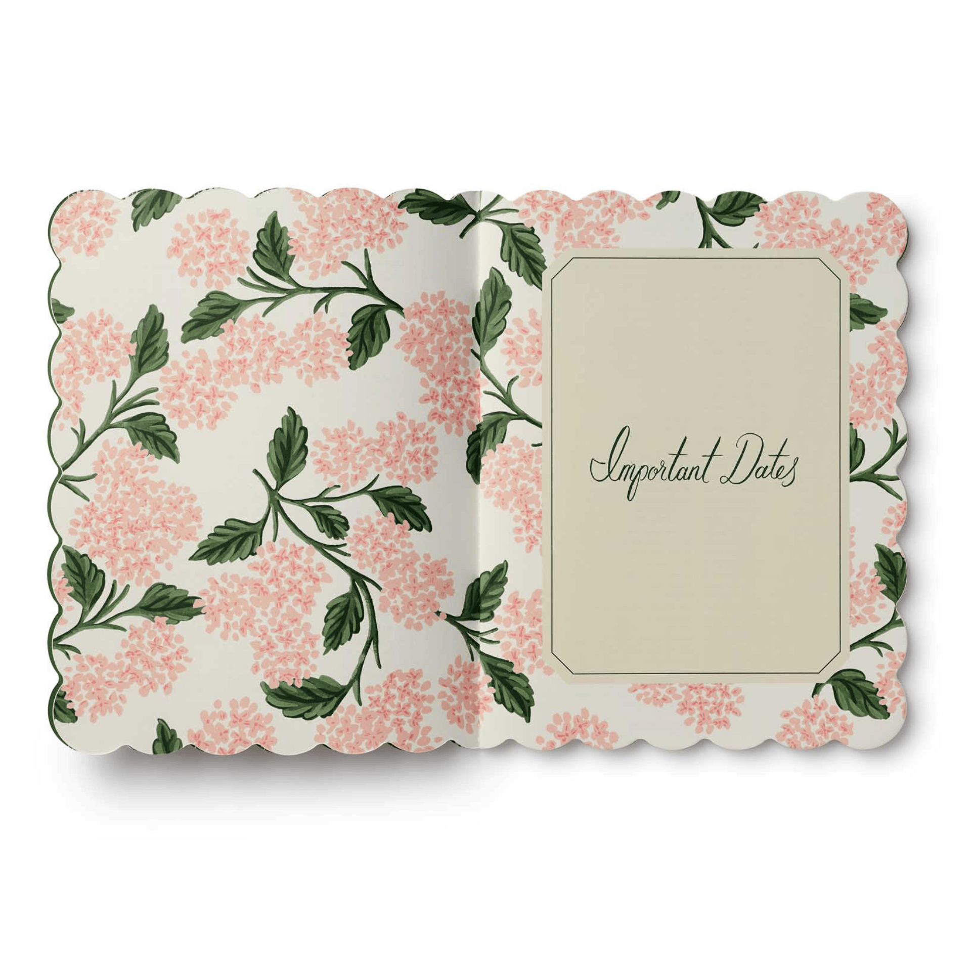 Rifle Paper Agenda Agenda Mensile 2026/2027 - Pink Hydrangea